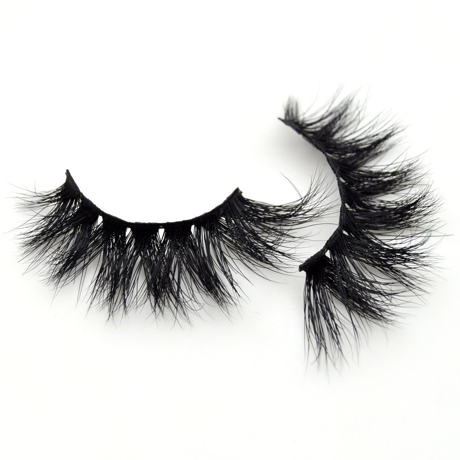 Mink Eyelashes 3D Mink Lashes Handmade Half Strip Lashes Medium Volume False Eyelashes Makeup Eye lashes for smokey/cat eye