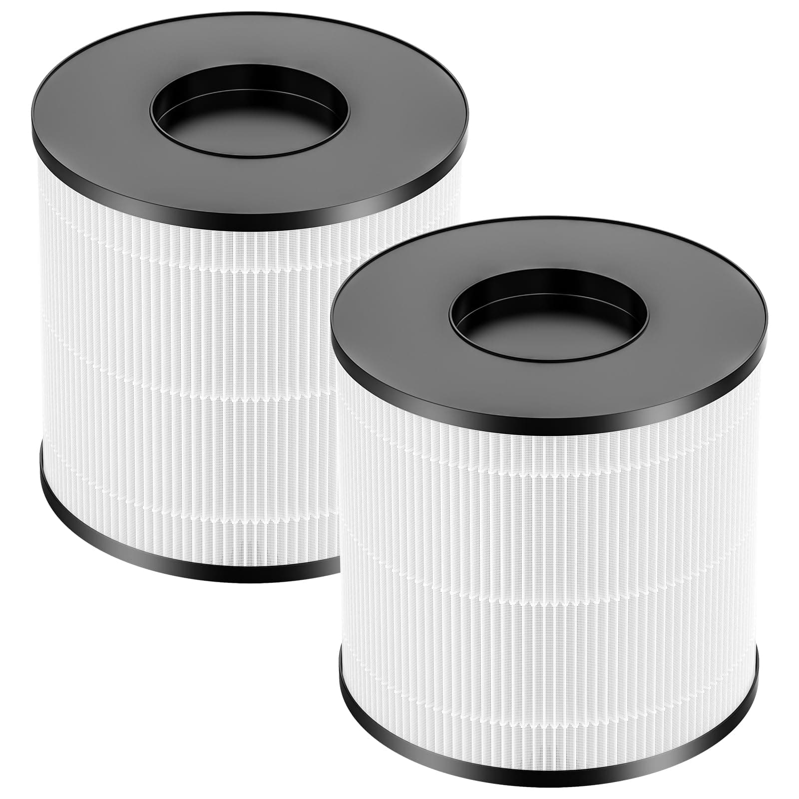 2 Pack 3389 HEPA Replacement Filter Compatible with Bissell MYair+ and MYair HUB 2905A 3179A, Part Number 3389