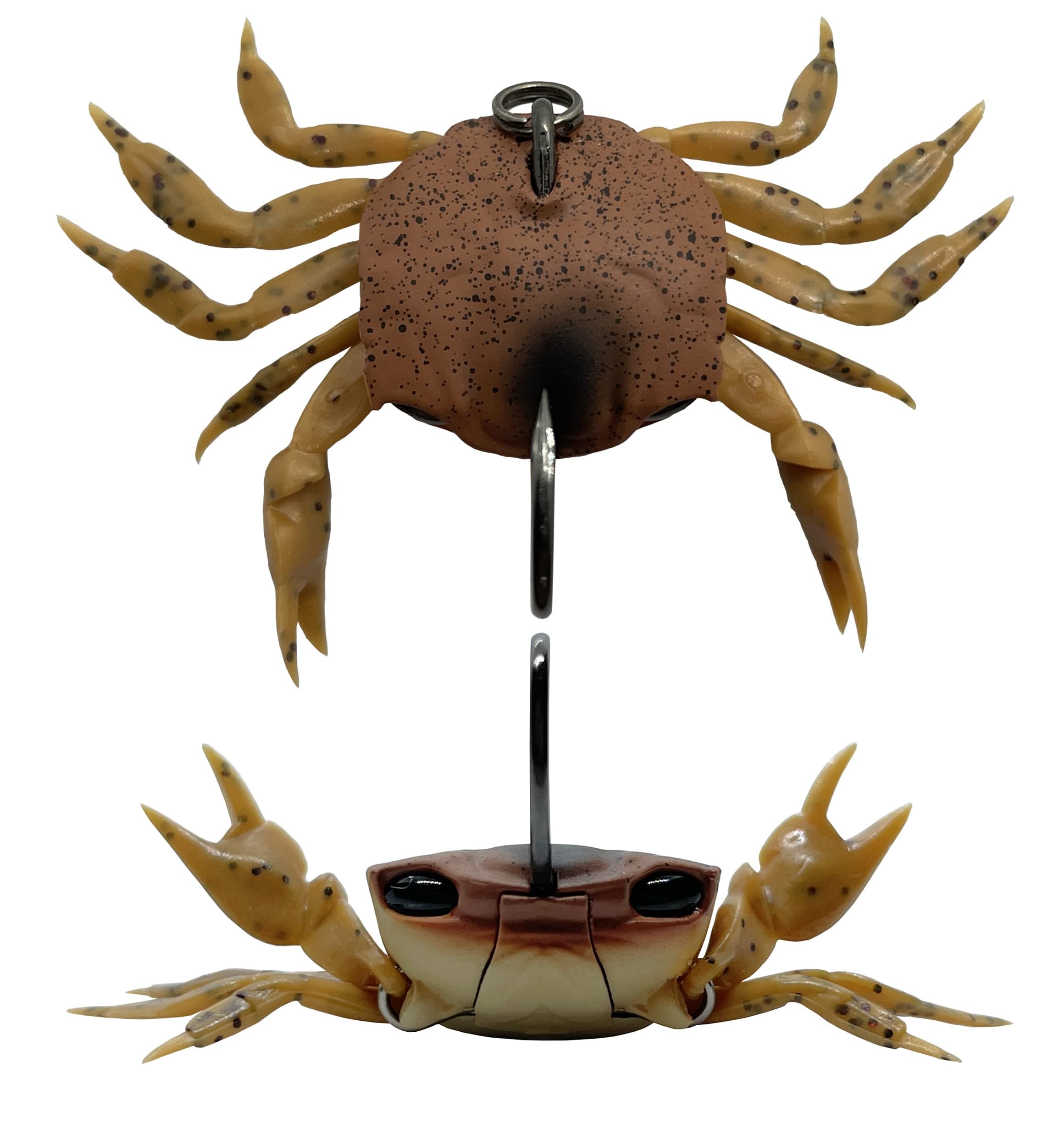 Spotted Crab Lure - Treble Hook Model - 65mm (2.56")