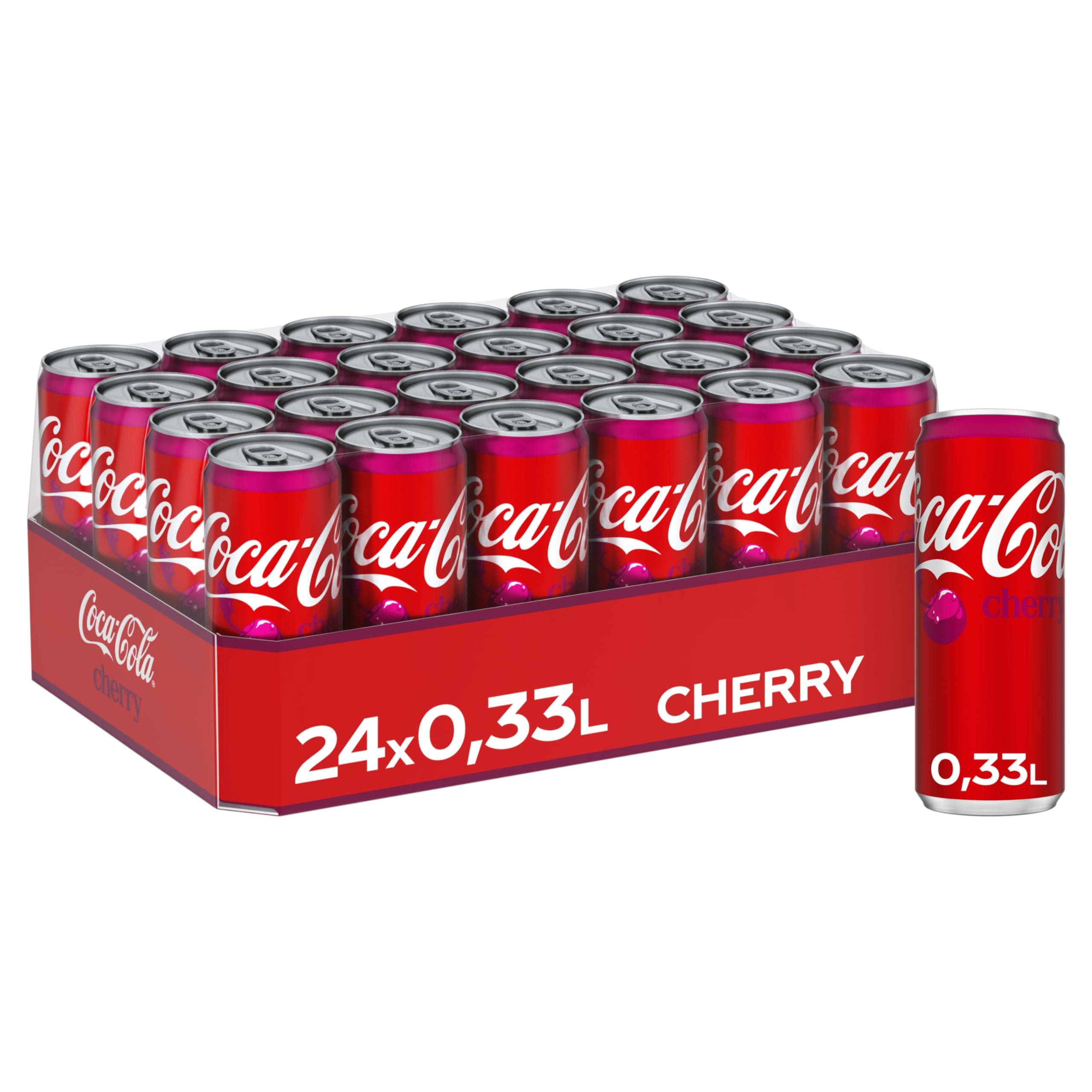 Coca Cola Can Cherry (24x330ml)