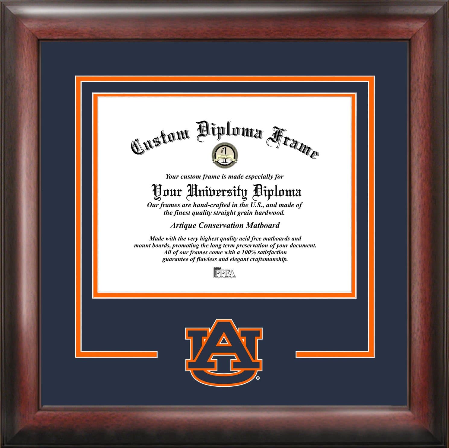 Campus Images NCAA Spirit Diploma Frame