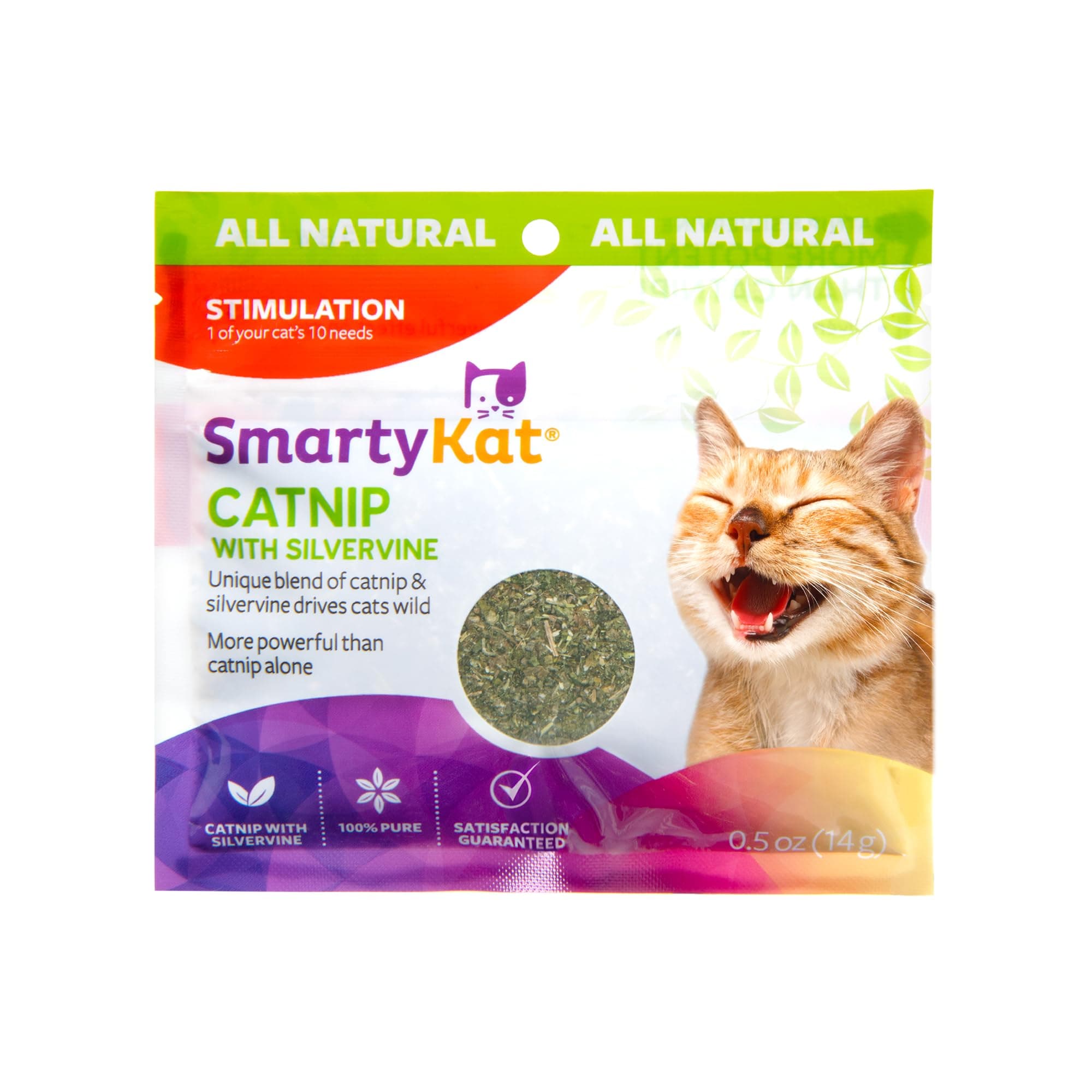 SmartyKat® Silvervine & Catnip 0.5 oz.