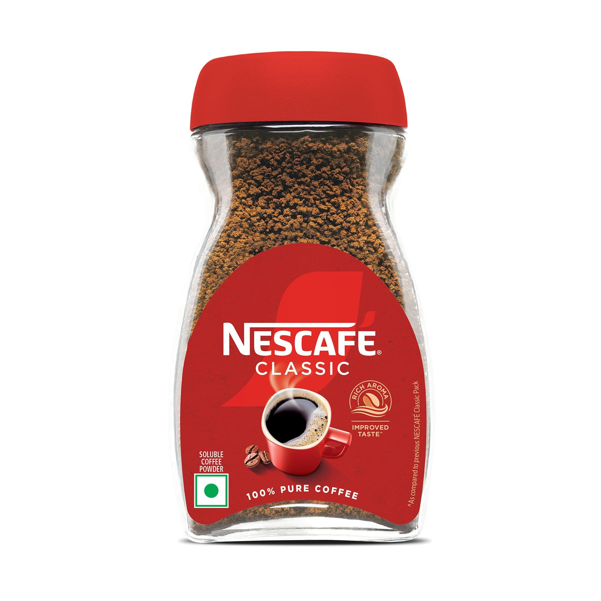Nescafe Classic Coffee, Glass Jar, 100g