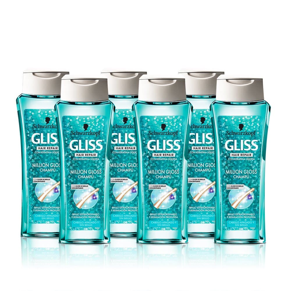 Gliss Shampoo Million Gloss – Pack of 6