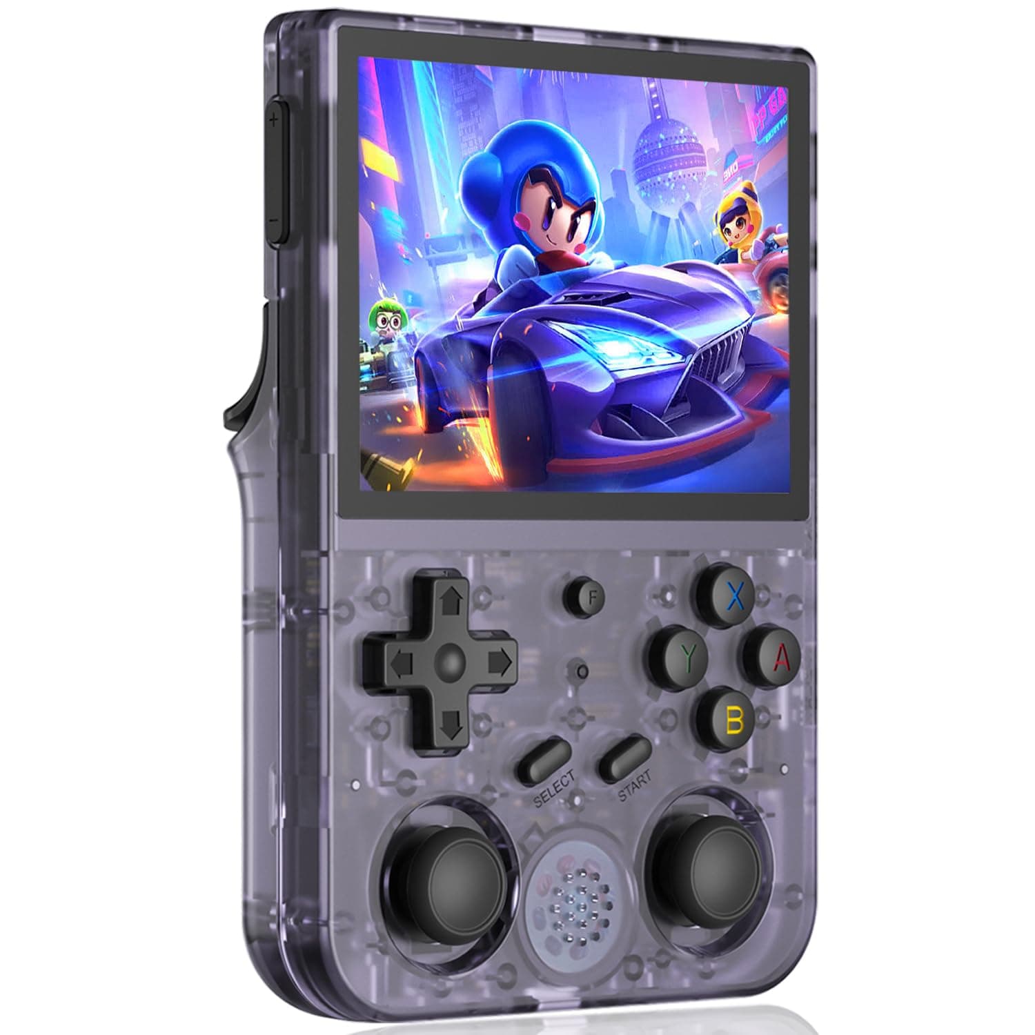Aivuidbs RG353V Retro Handheld Game with Dual OS Android 11 and Linux,RG353V with 64G TF Card Pre-Installed 4452 Games Supports 5G WiFi 4.2 Bluetooth Online Fighting,Streaming and HDMI