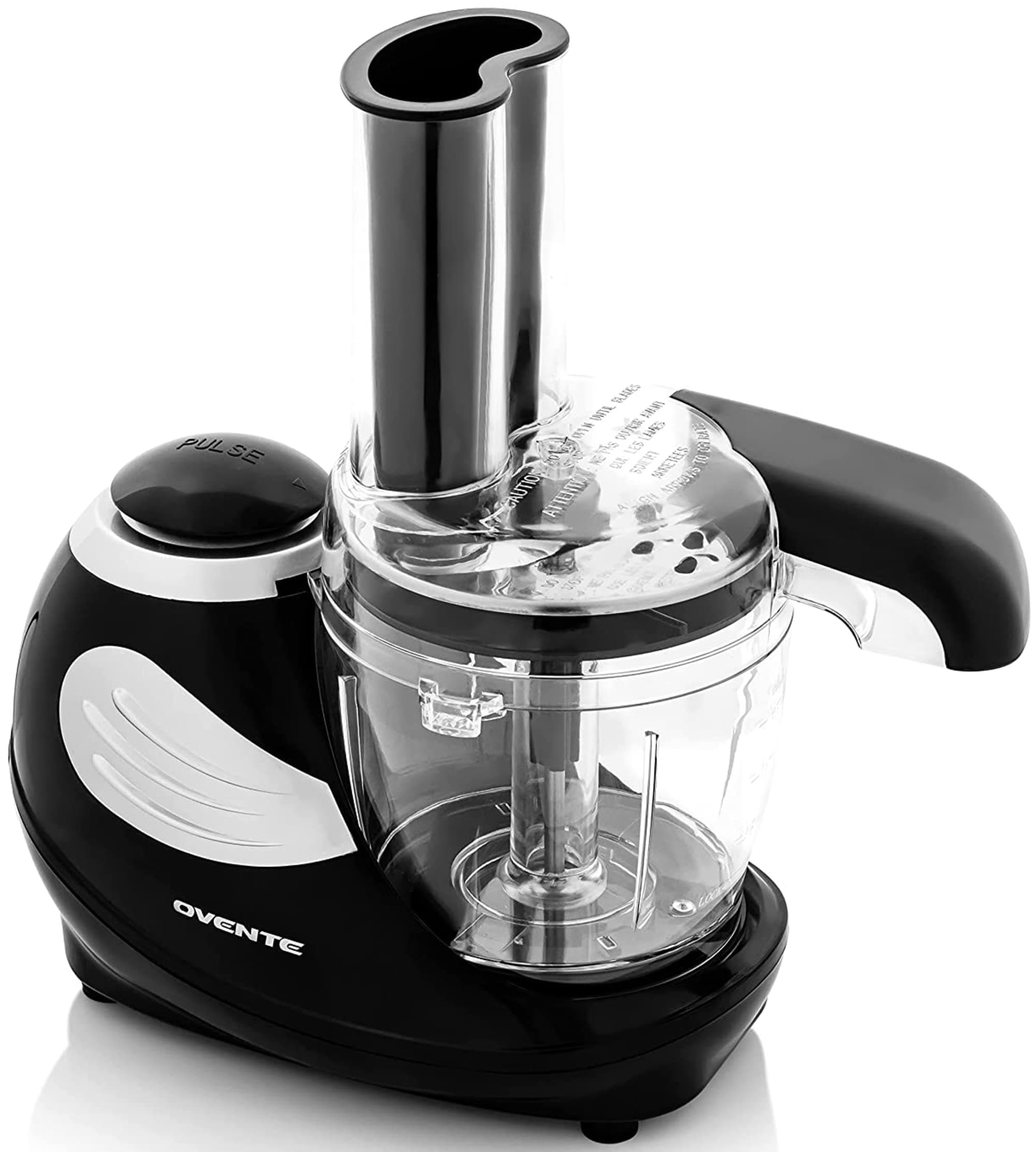 Ovente Mini Food Processor, Mincer, Chopper, Salsa Maker 1.5 Cup, PF1007B