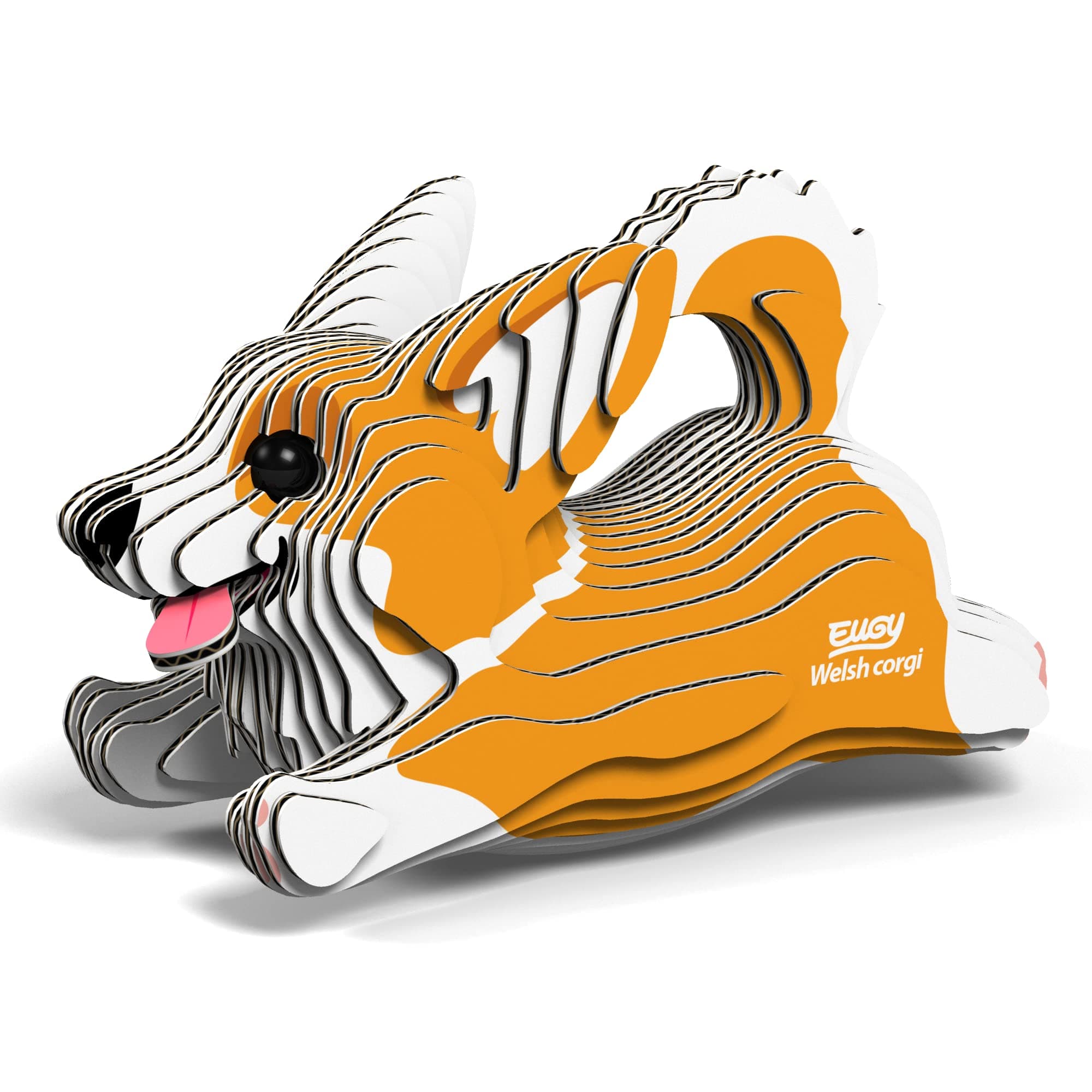 Welsh Corgi 3D Puzzle, 27 Piece Eco-Friendly Educational Toy Puzzles for Boys, Girls & Kids Ages 6+