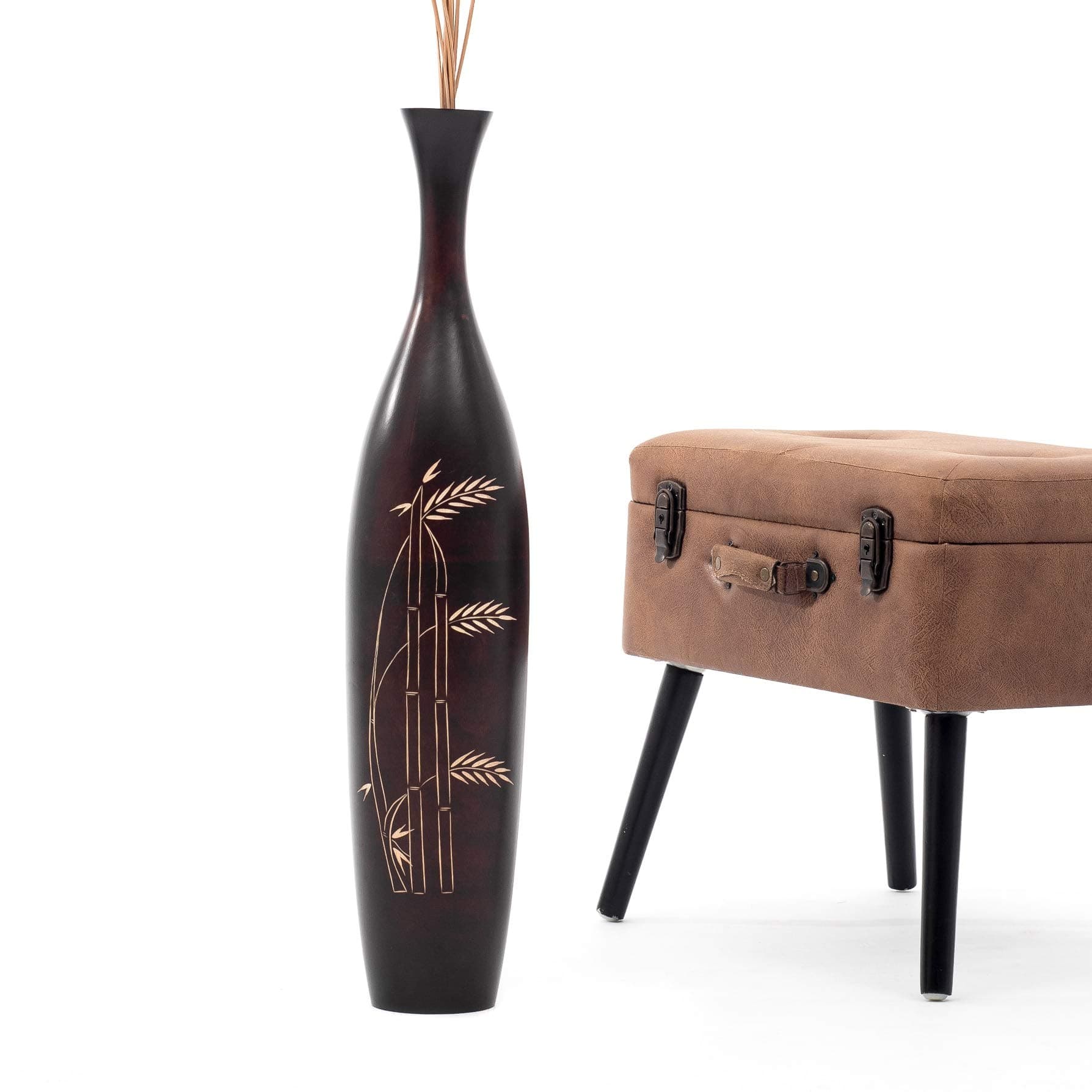 Leewadee large floor vase