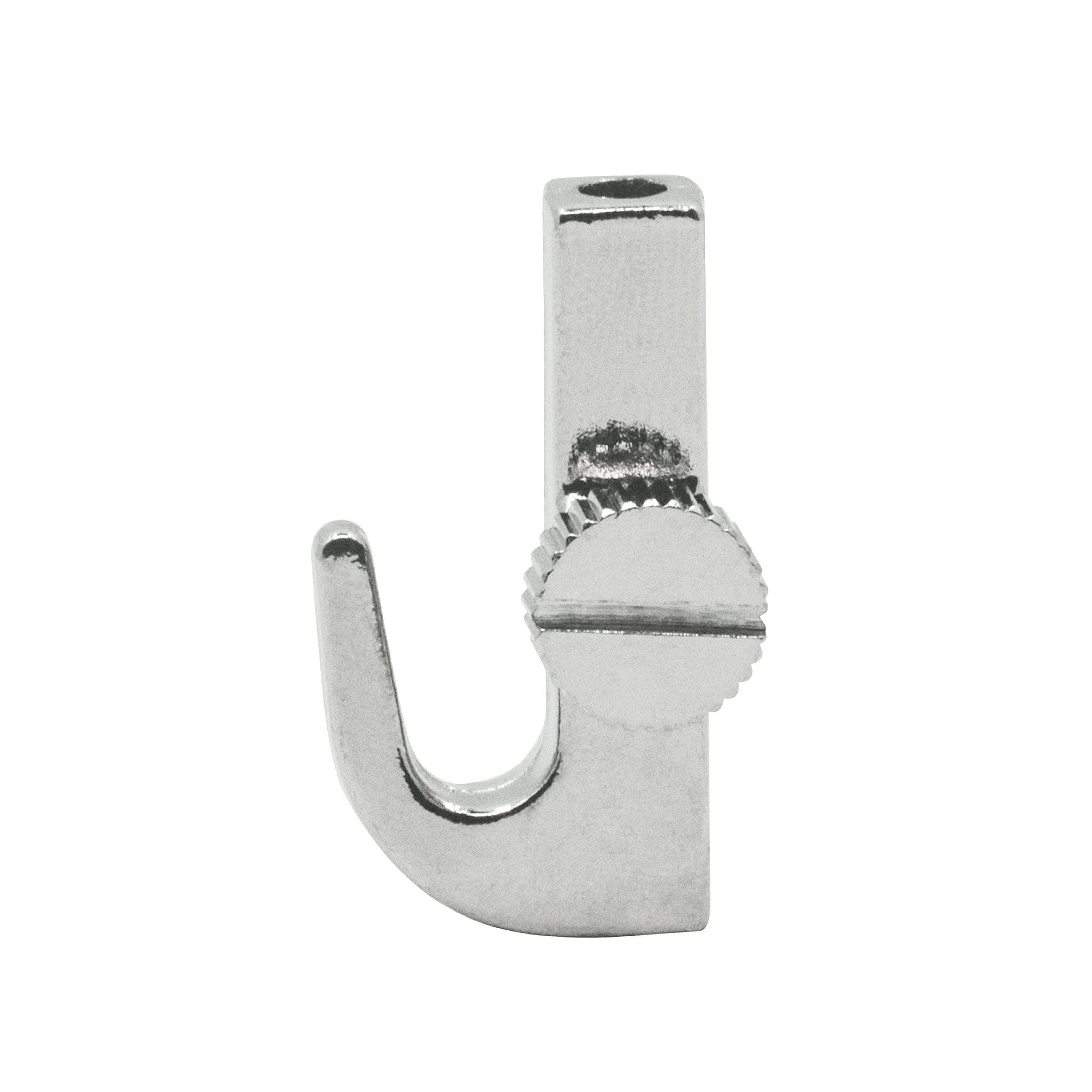 Picture Hang Solutions Adjustable Hooks for Gallery Hanging System fits Nylon Cords or Steel Cables - 10 Pack