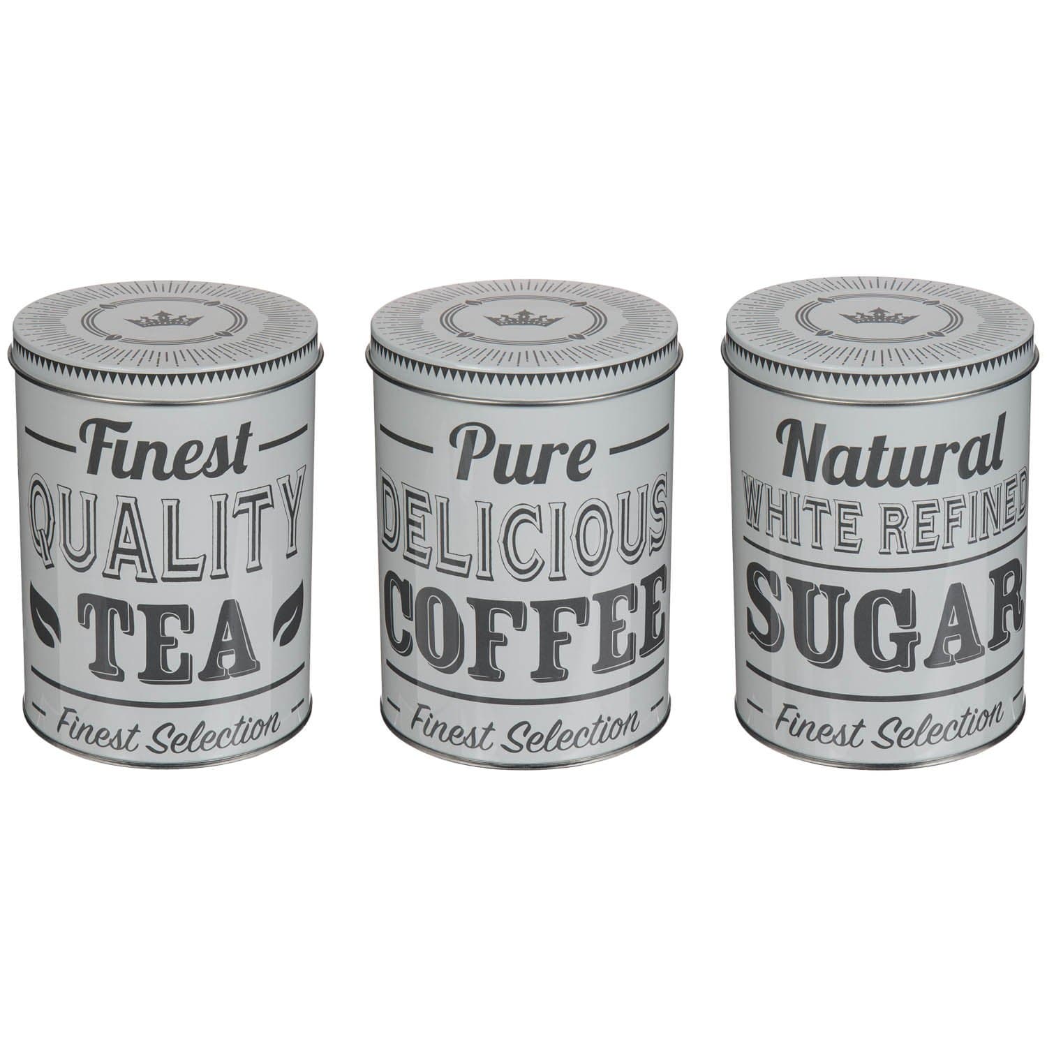 ootb 191930 Storage Containers, Metal, White