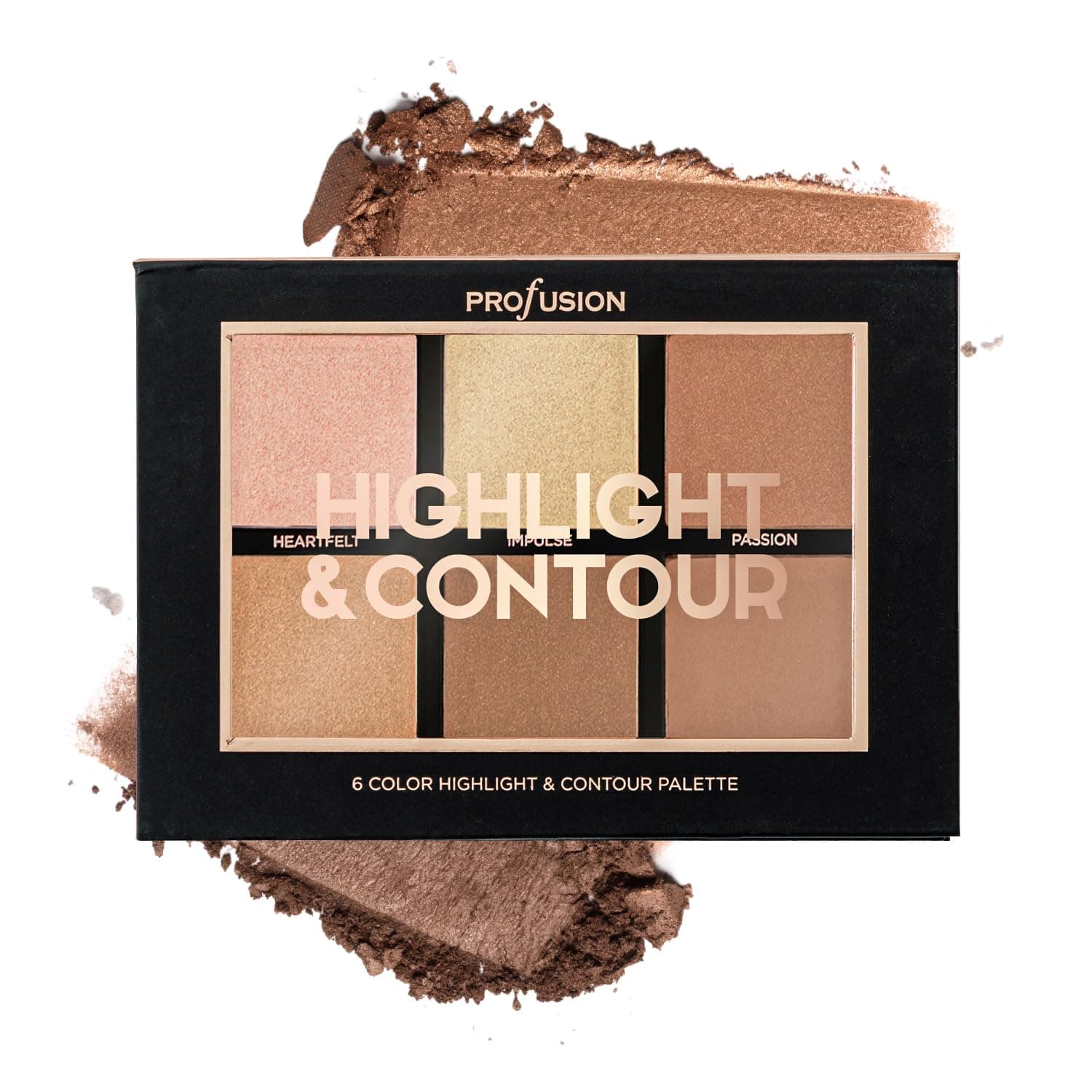 Studio Icon Collection Highlight & Contour 6 Colour Palette
