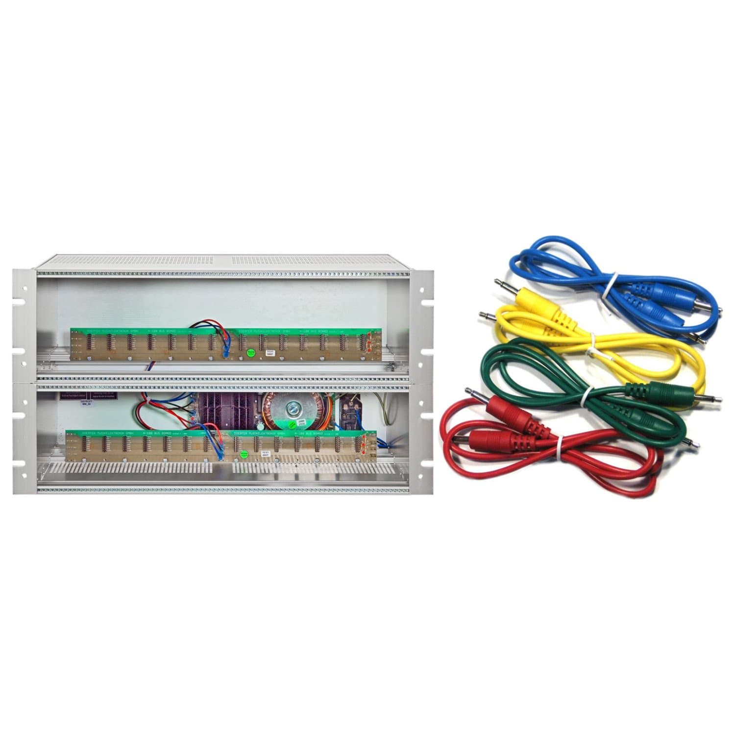 A-100G6 19" Rackmount Eurorack Module Case with PSU A100 G6 and 4 Cables