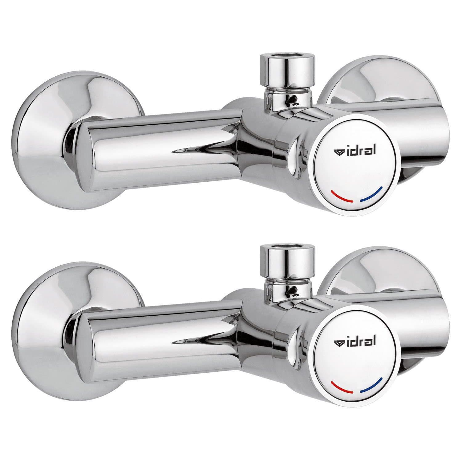 2 x Robinet de douche Temps par microprocesseur même Schluss pour de l'eau chaude/froide/Gewerbe Robinet