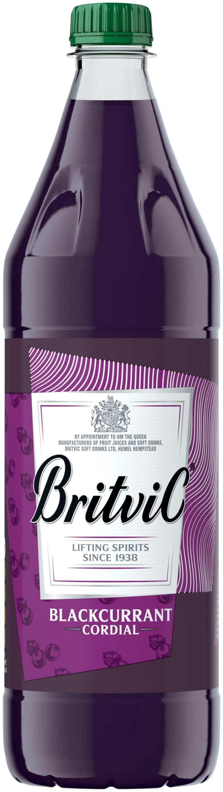 Blackcurrant Flavour Cordial Soft Drink 1 Litre