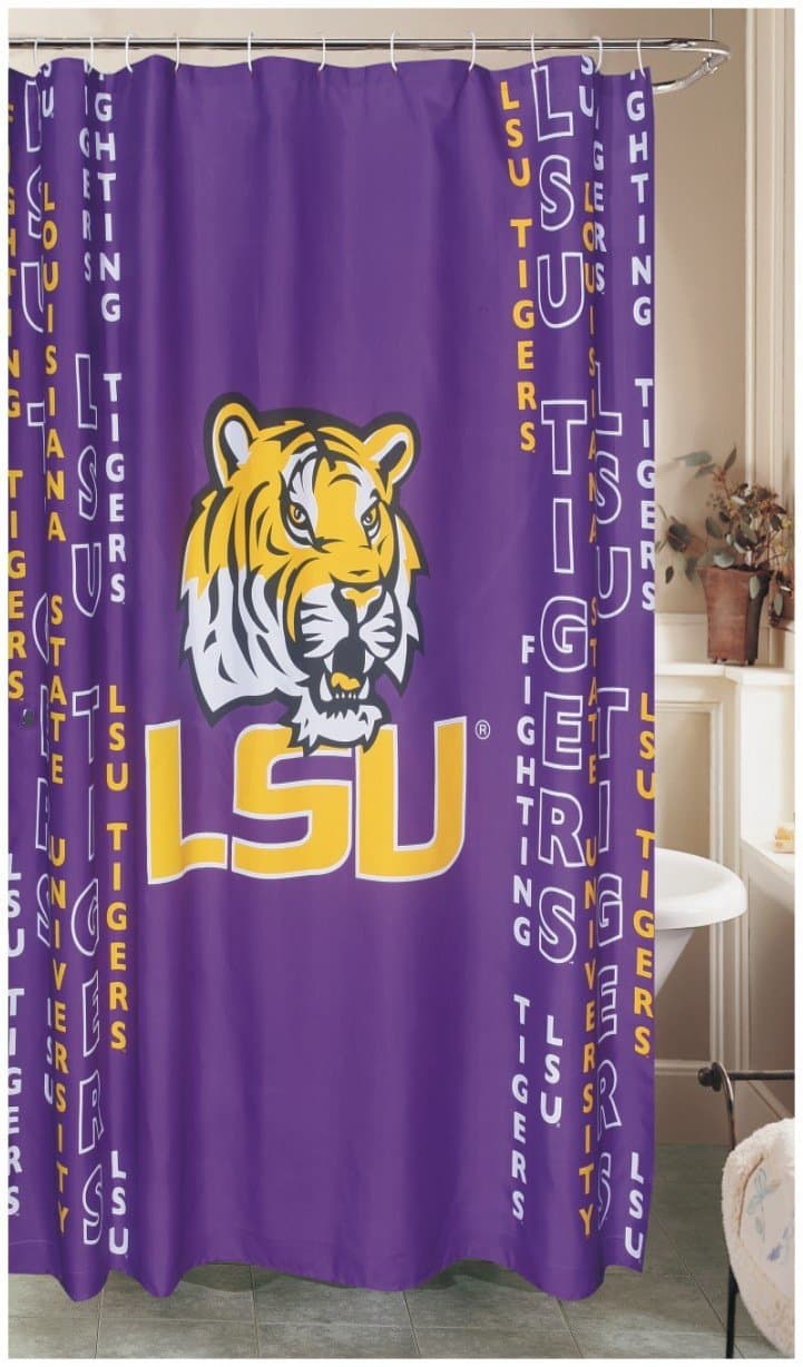 NCAA Shower Curtain NCAA Team: LSU