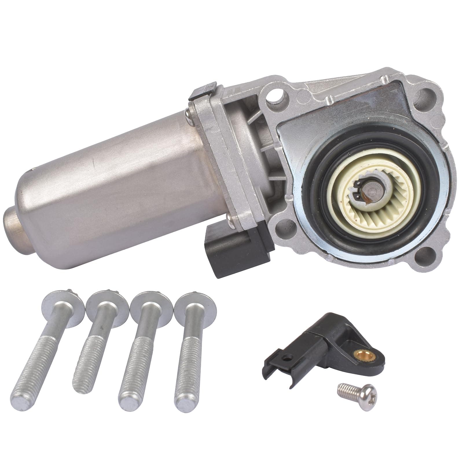 27107566296 4WD Transfer Case Actuator Shift Motor with Sensor for BM-W 2003-2010 E83 X3, 2003-2006 E53 X5, 27107541782 27103455136 Shift Motor