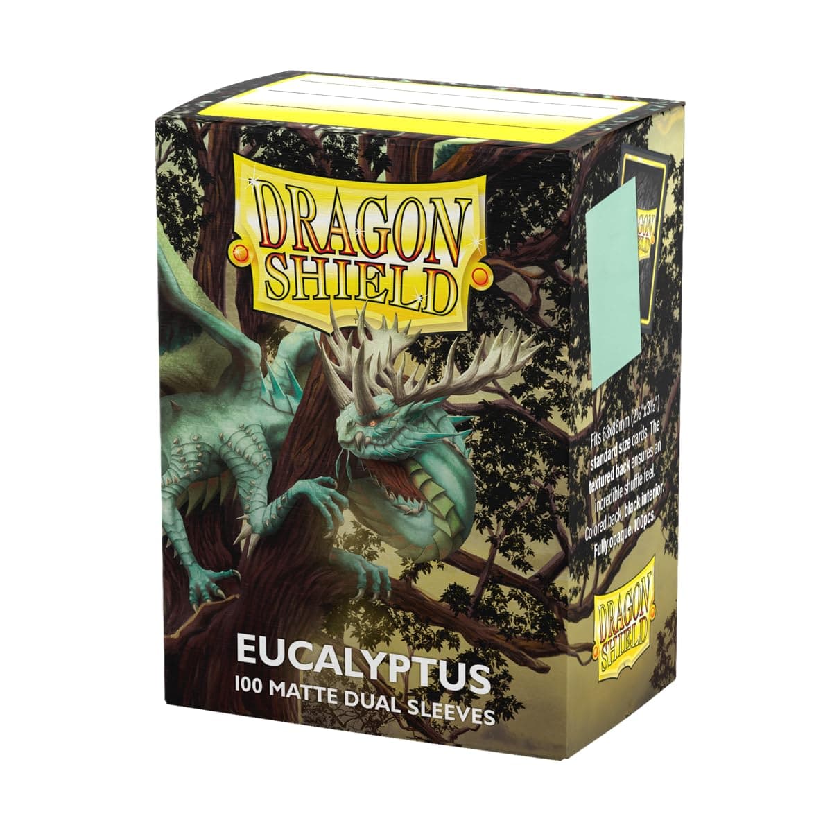 Sleeves: Dragon Shield - Standard - Dual Matte (x100) - Eucalyptus