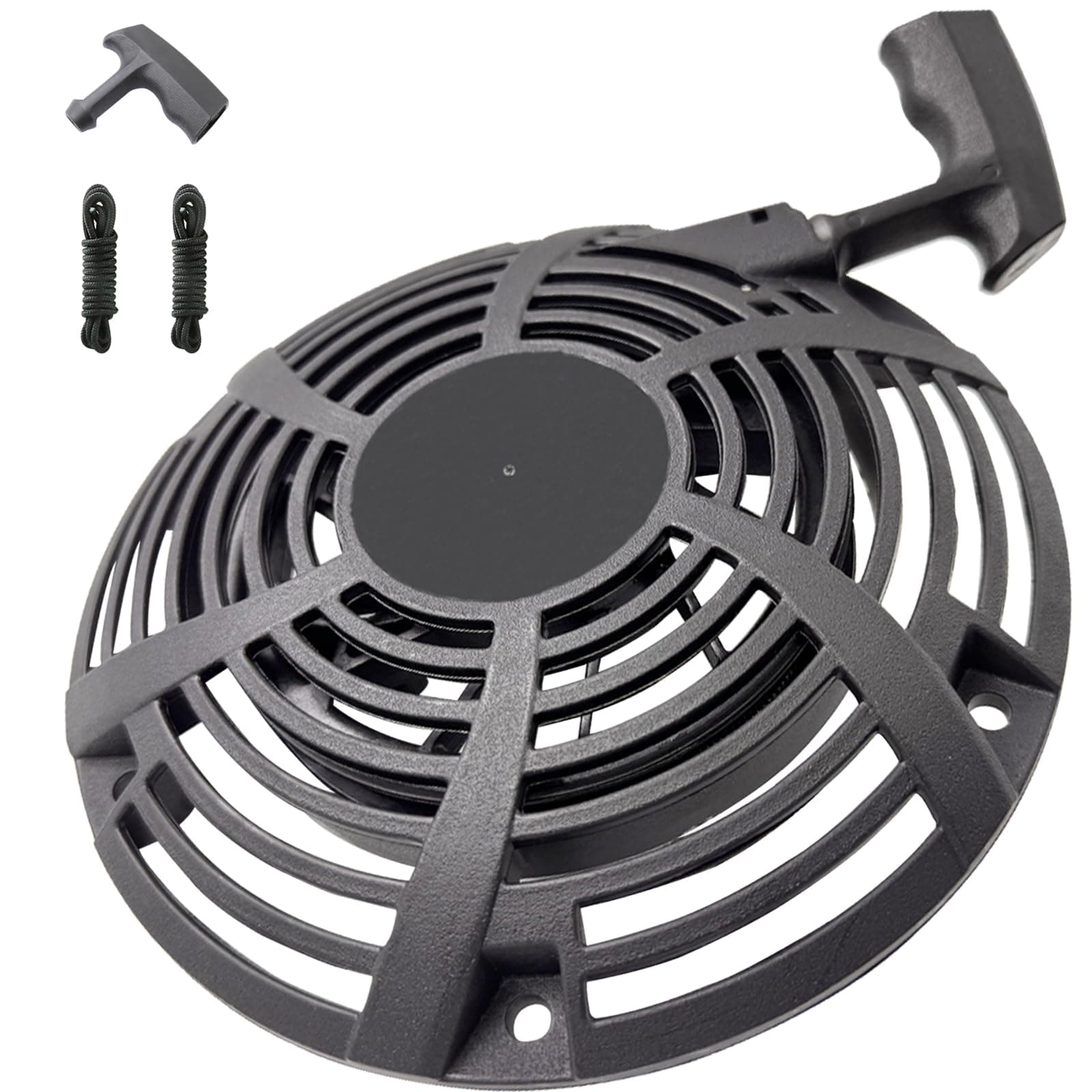 Recoil Starter Compatible with Briggs and Stratton 796497 Pull Start Assembly 14723 150-365, 11 000-14 000 Series Engines Recoil Starter for 111P05 111P02