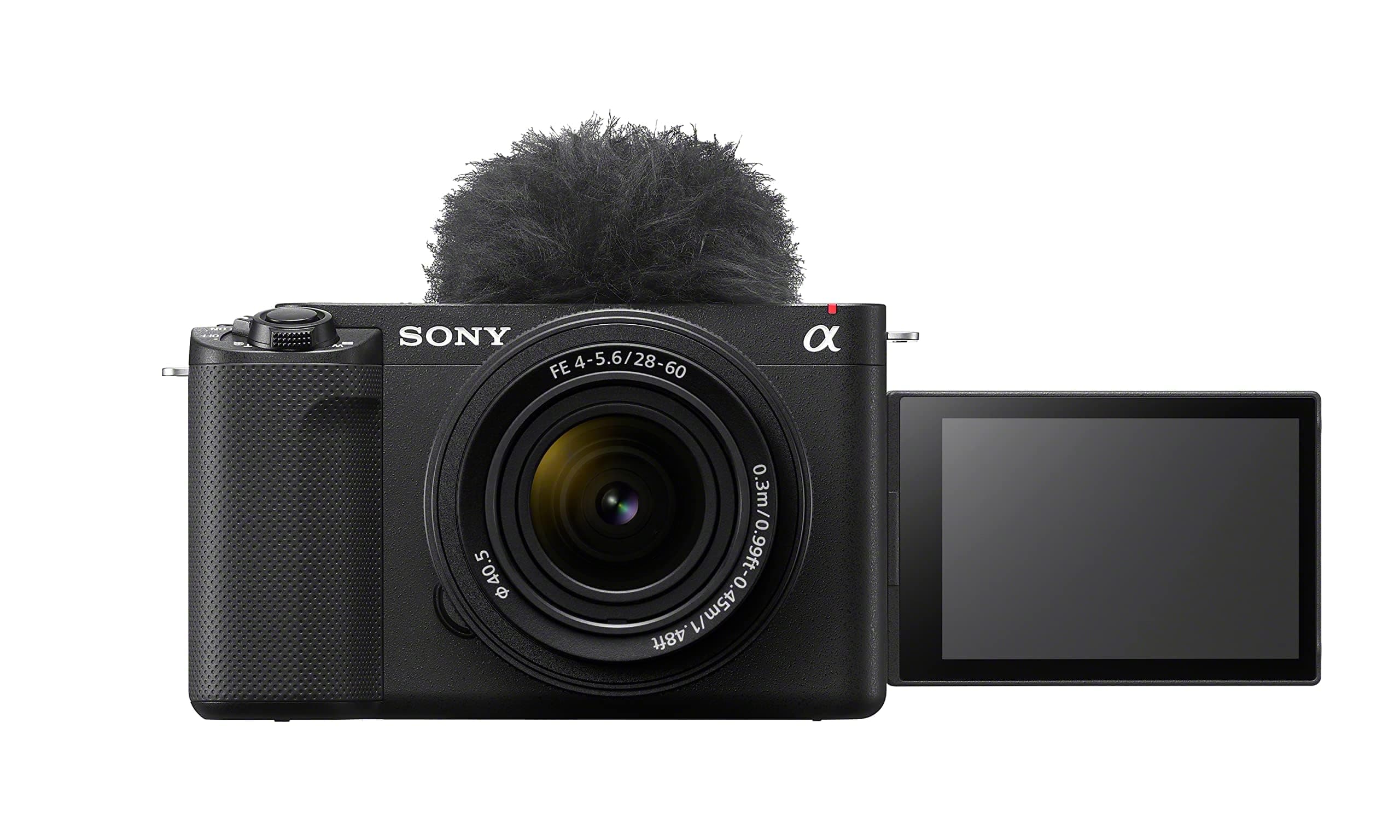 Sony ZV-E1 | Full-frame Mirrorless Interchangeable Lens Vlog Camera with 28-60mm f/4-5.6 (Compact and Lightweight,4K60p, 12.2 Megapixels, 5-Axis and Digital Stabilisation System) Black