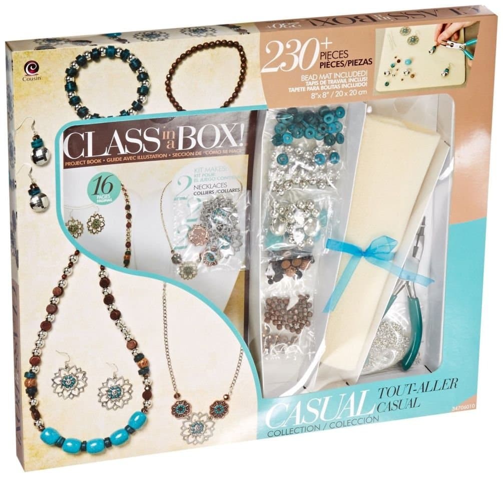Cousin DIY Class in a Box Jewelry Making Kit