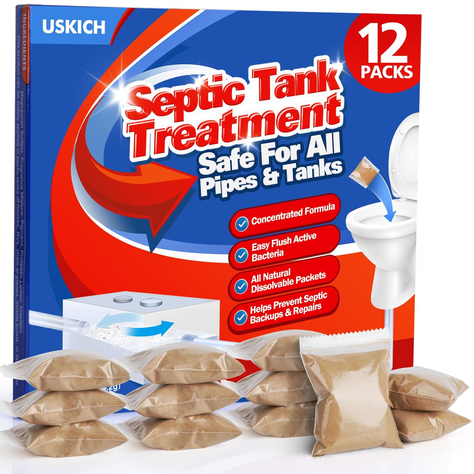 USKICH Septic Tank Treatment