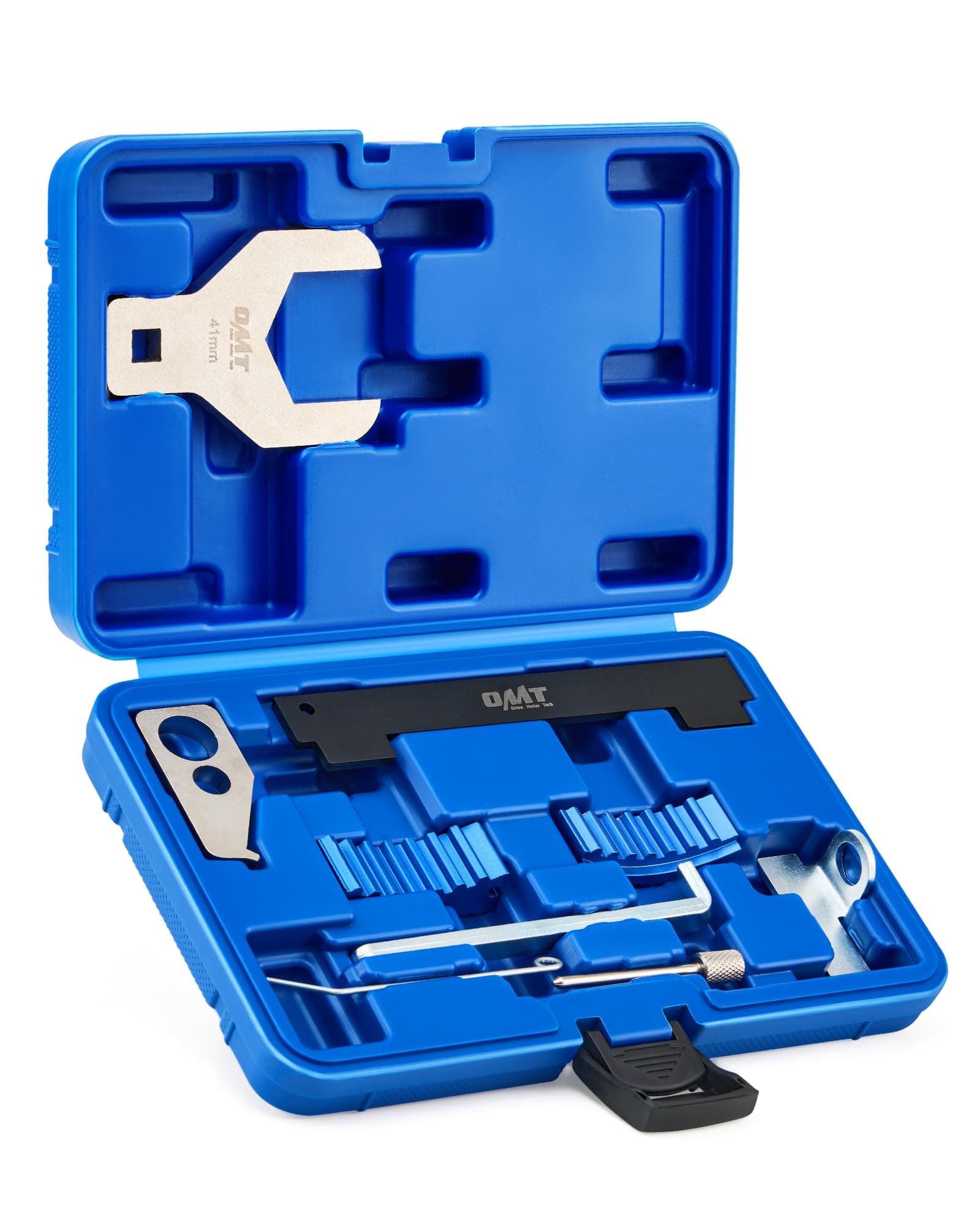 Orion Motor Tech Engine Camshaft Tensioning Locking Alignment Timing Belt Tool Kit with Water Pump Wrench Compatible with Chevrolet Cruze Aveo Orlando Vauxhall Opel Astra Zafira Fiat 16V 1.4 1.6 1.8