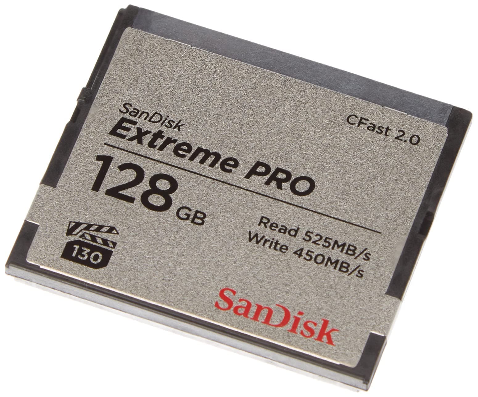 SanDisk 128GB Extreme Pro CFast 2.0 Memory Card (SDCFSP-128G-G46D)