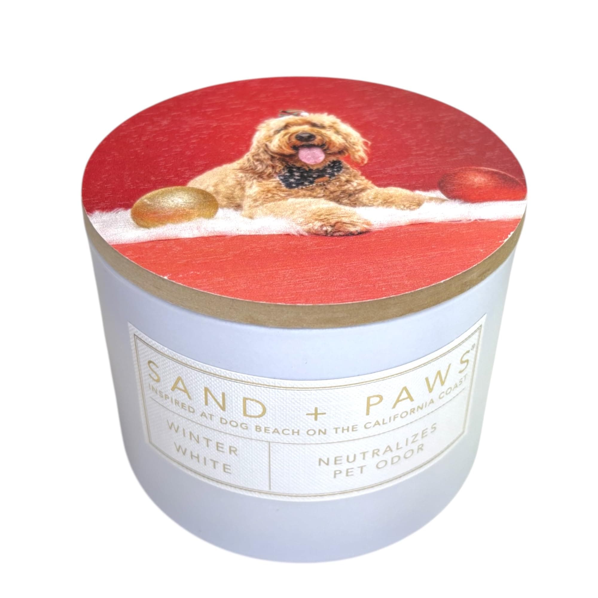 Sand + Fog Paws 12oz Winter White