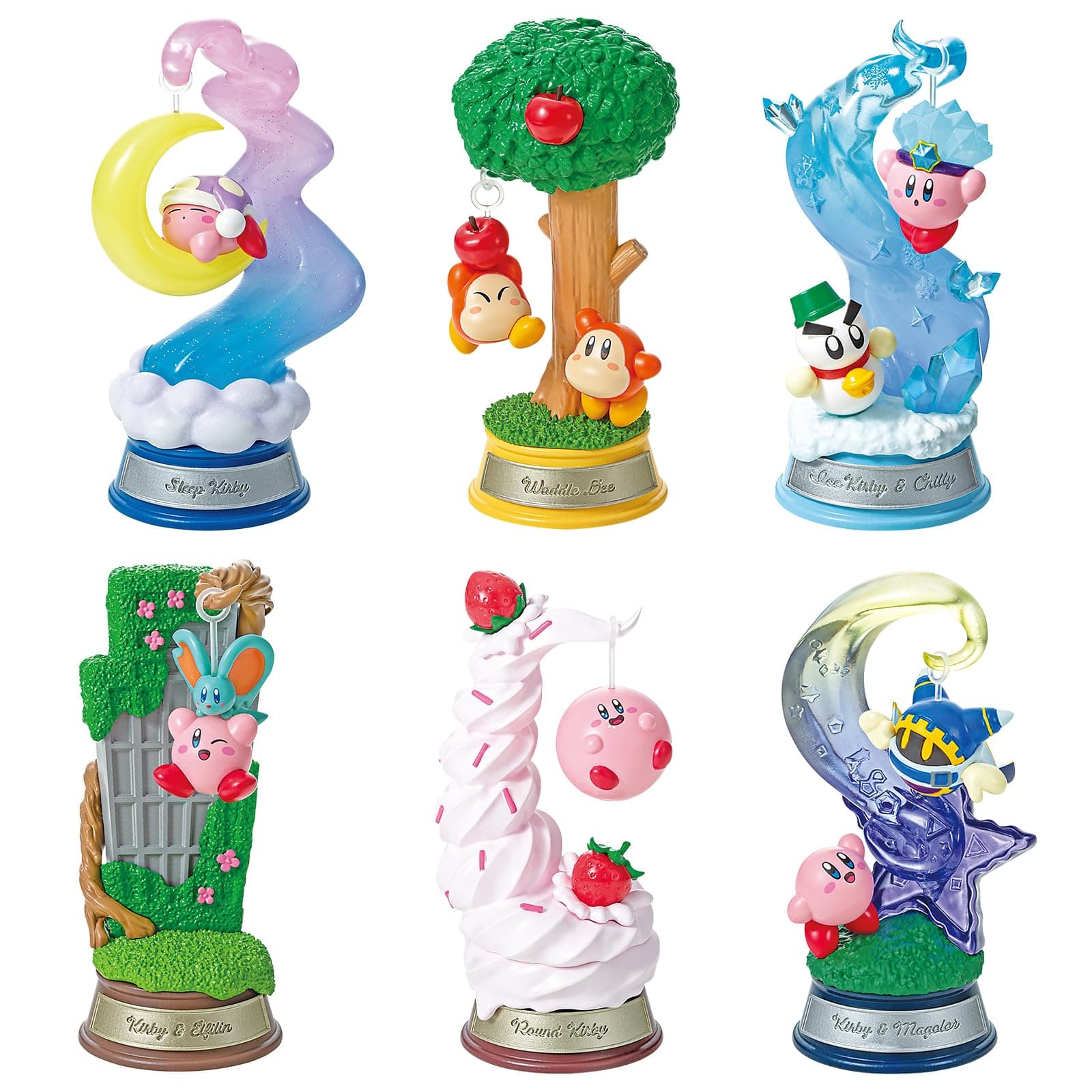 Swing Kirby in Dream Land Blind Box - Includes 1 of 6 Collectible Mini Figurines - Fun and Versatile Decoration