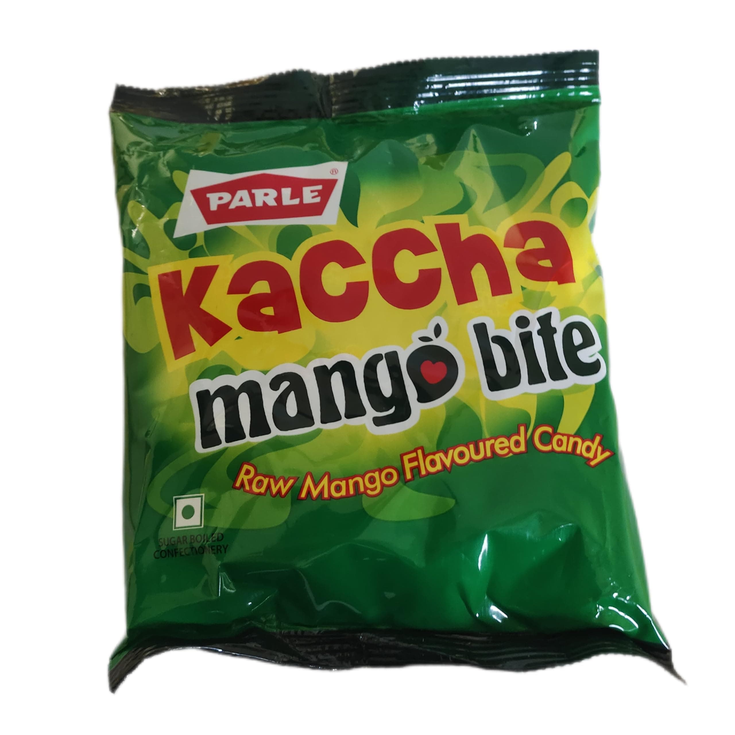Parle Candy - Kaccha Mango Toffee 100 Pcs New Kaccha Mango Bite Candy 198g
