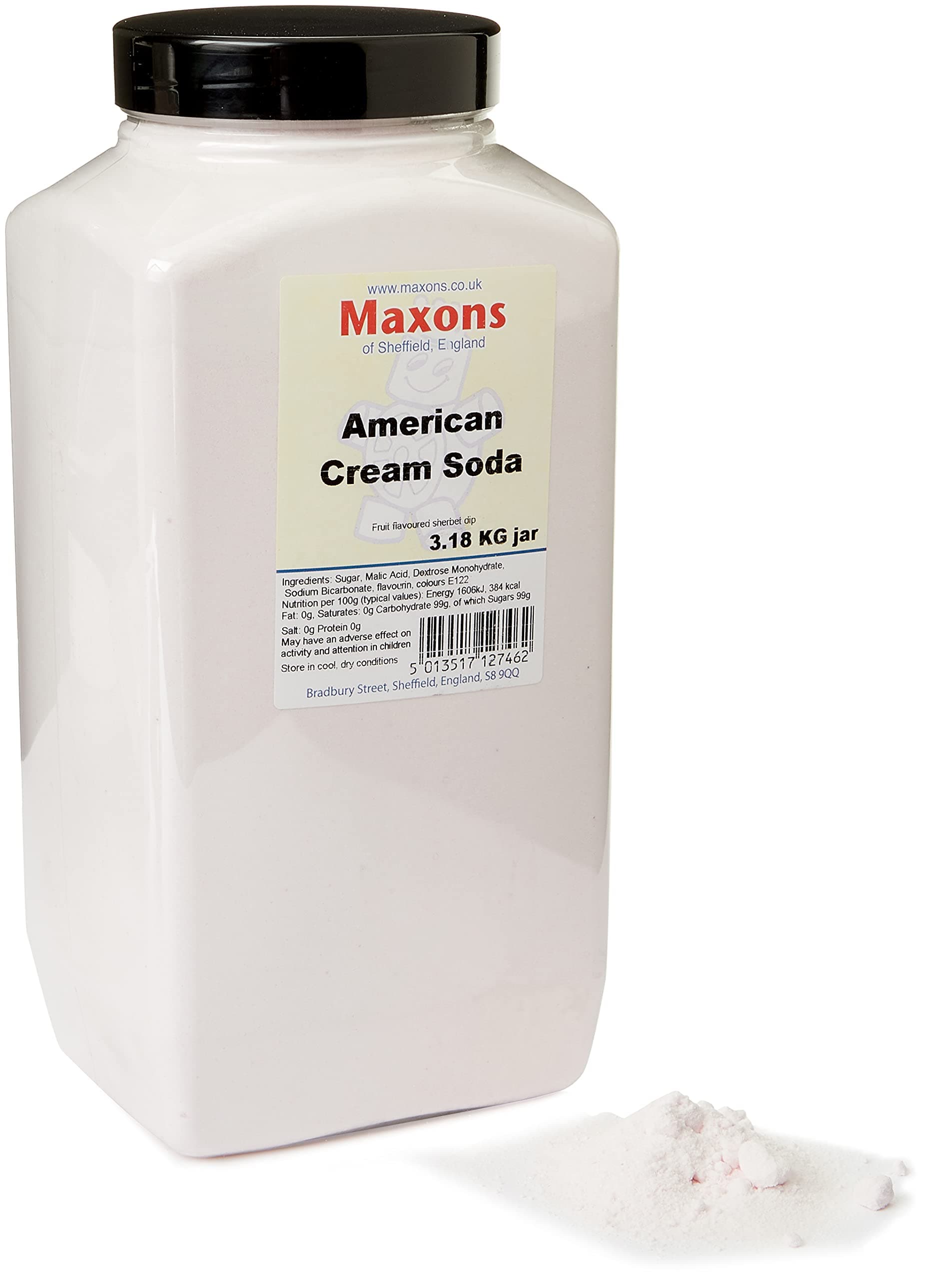 Maxons American Cream Soda Jar 3.18 Kg