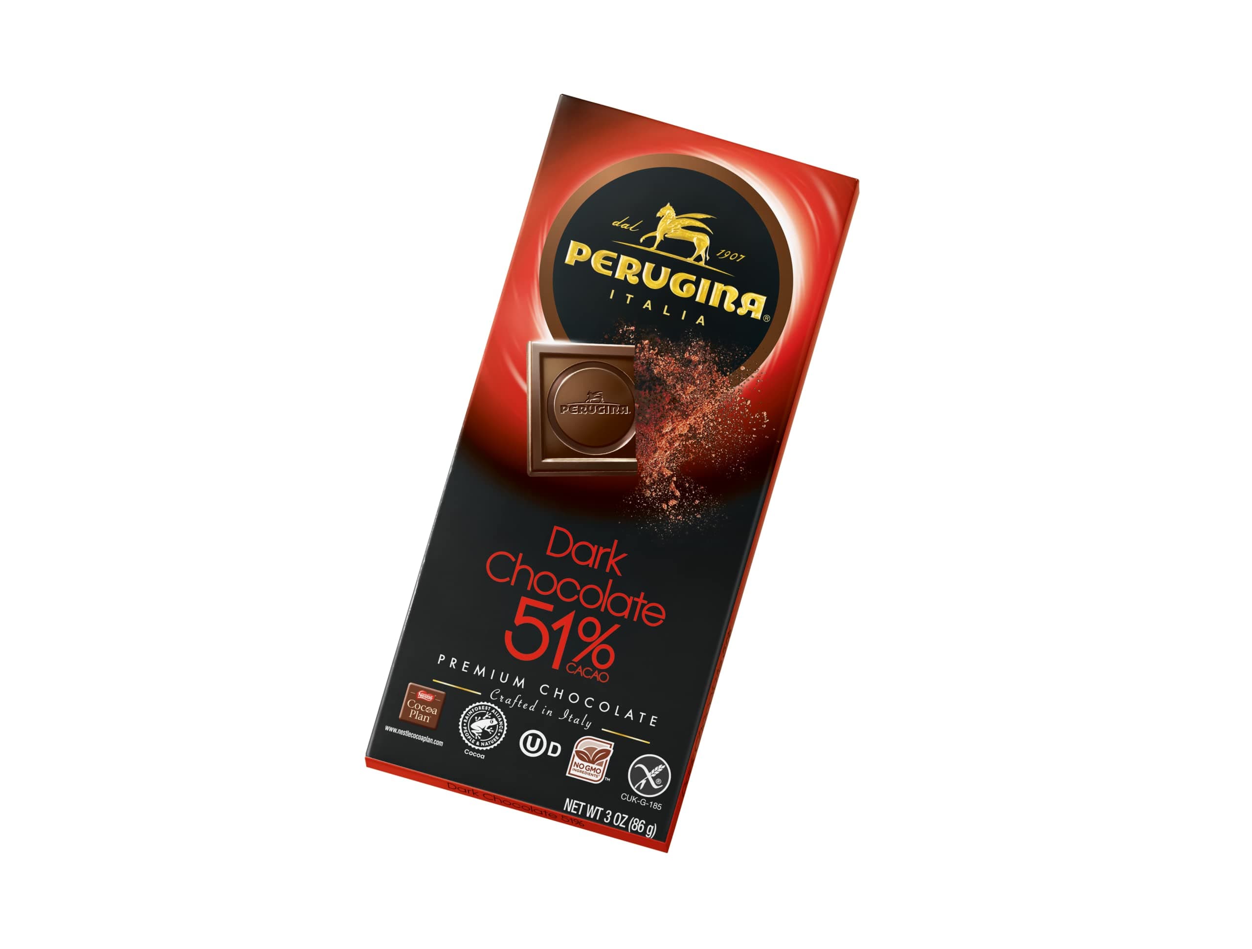 Dark Chocolate 51% Bar, 3 oz 12 Count(Pack of 1)