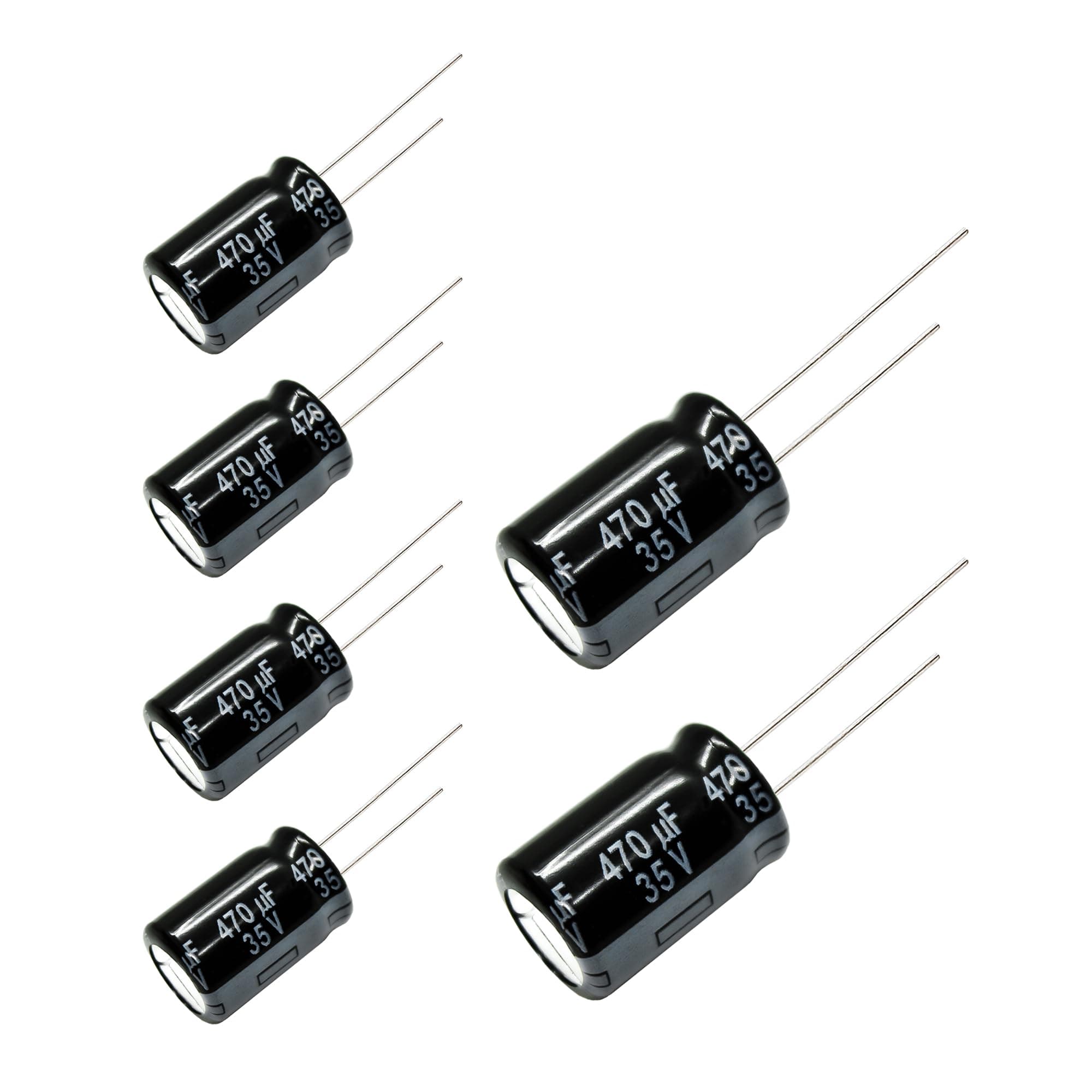Replacement for 6 pcs Panasonic FR Series Capacitors 35V 470uf Ultra Low ESR