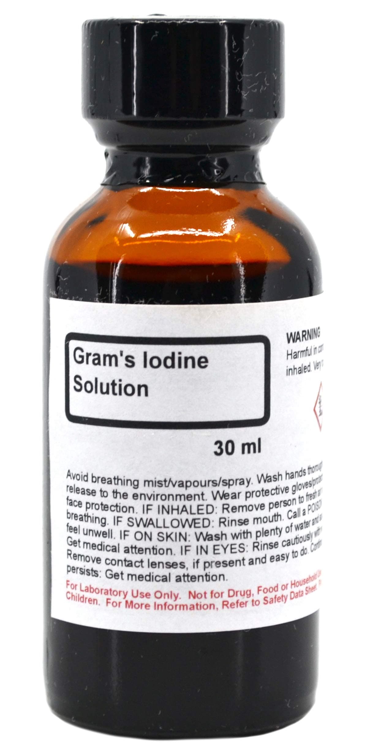 Gram's Iodine Solution, 1 fl oz (30mL) - The Curated Chemical Collection
