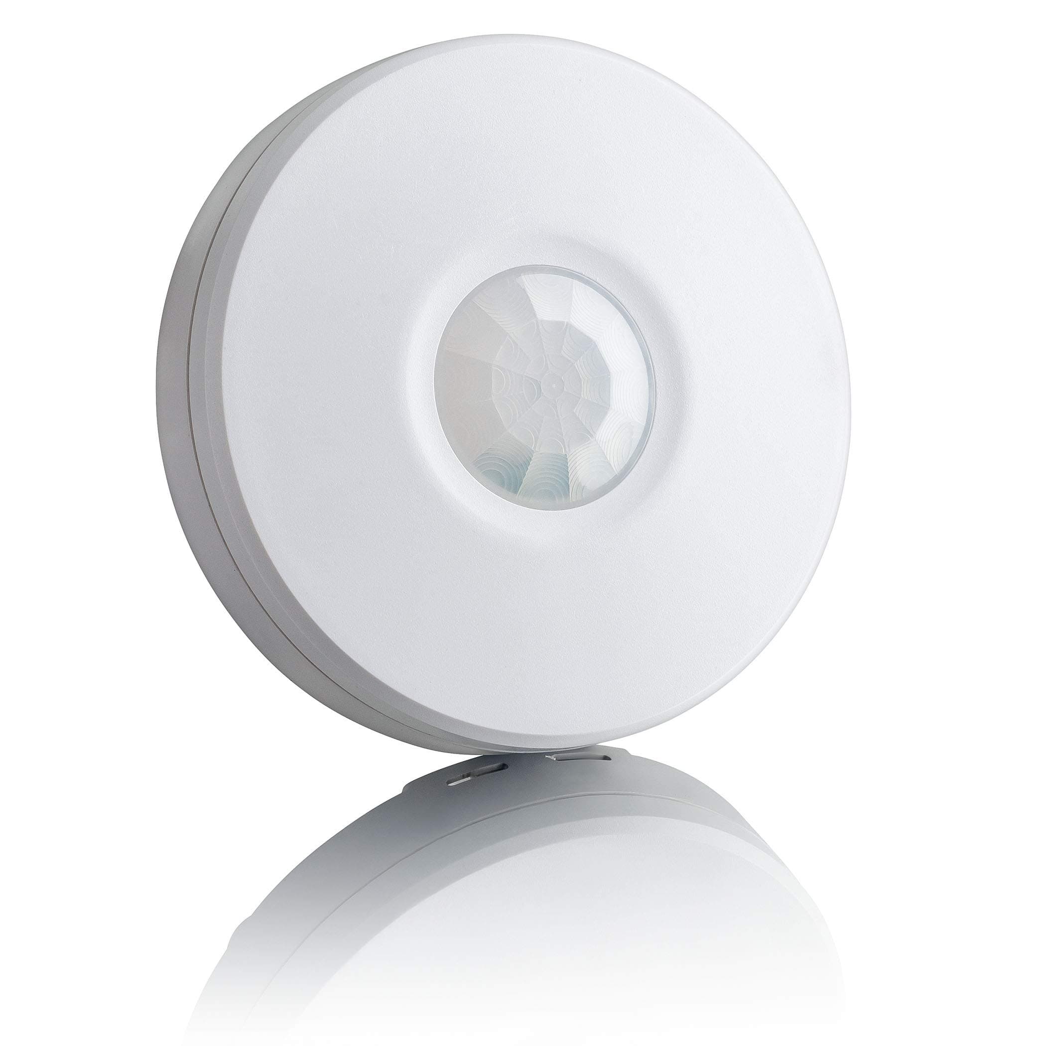 PIR Sensor Outdoor IP65, Surface Ceiling mounted, Infrared Motion Detector, LED light suitable, Range 8m / 360°, max. 2000/1000W, white