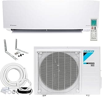 24,000 BTU 18 SEER2 Entra R32 Series Ductless Mini Split Heat Pump System w/ Maxwell All-Inclusive 15โ Installation Kit and Wall Mounting Bracket (230V)