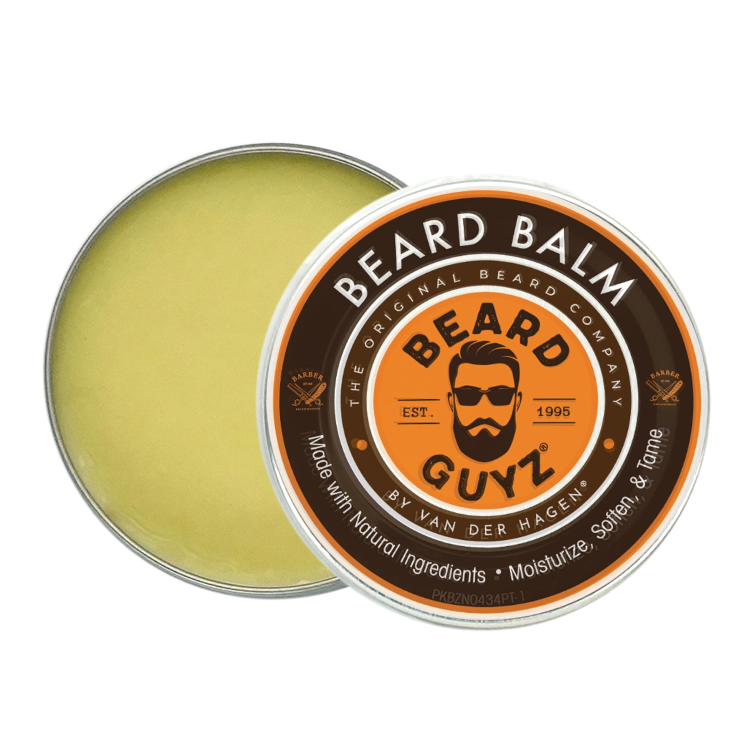 Beard Balm – Beard Conditioner and Styler for Men, Softens, Tames, and Moisturizes Facial Hair, 2.25 oz