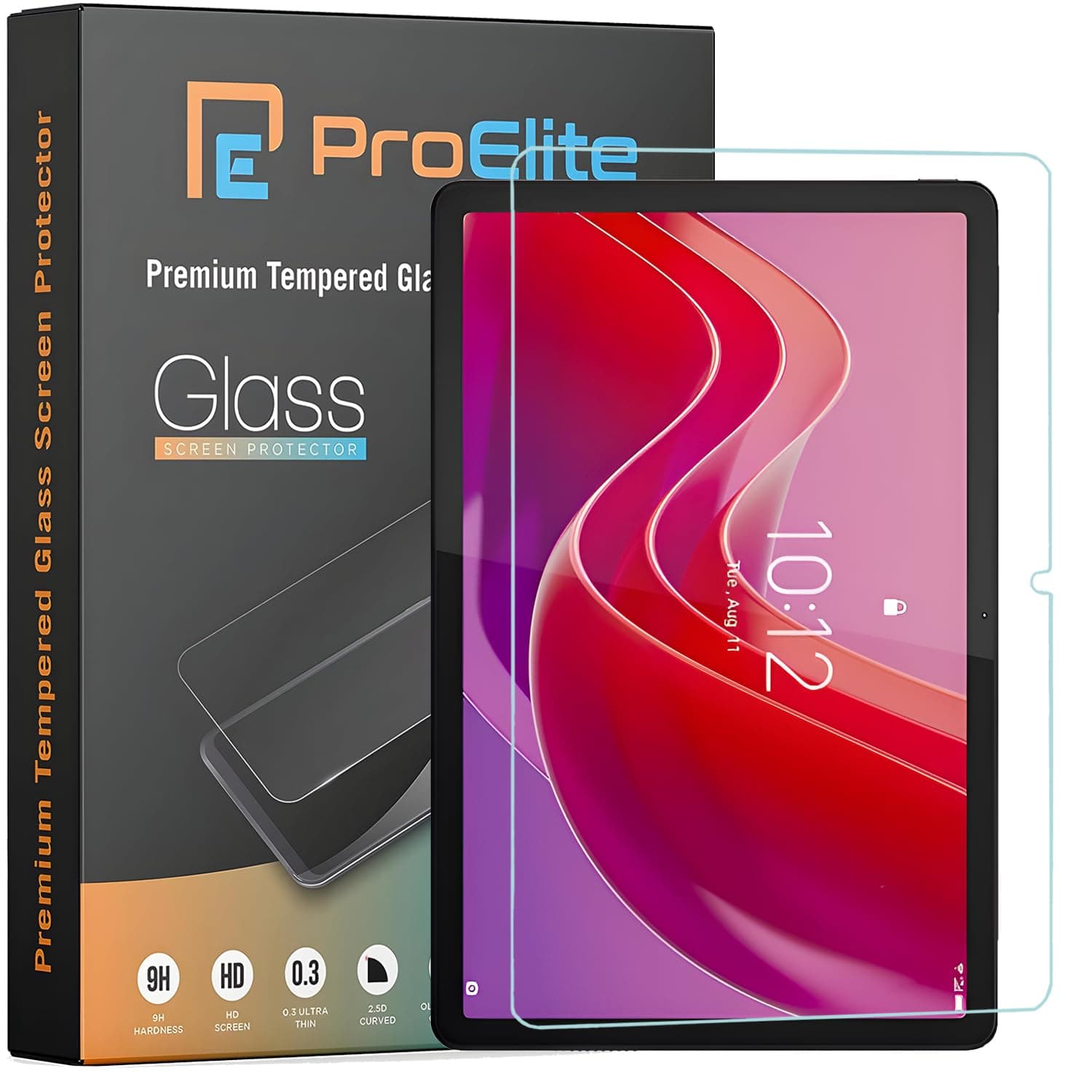 ProElite Tempered Glass Screen Protector for Lenovo Tab M11/idea Tab 11" 2025, Premium Tempered Glass Screen Protector for Lenovo Tab M11/idea Tab 11 inch, 1 Pack