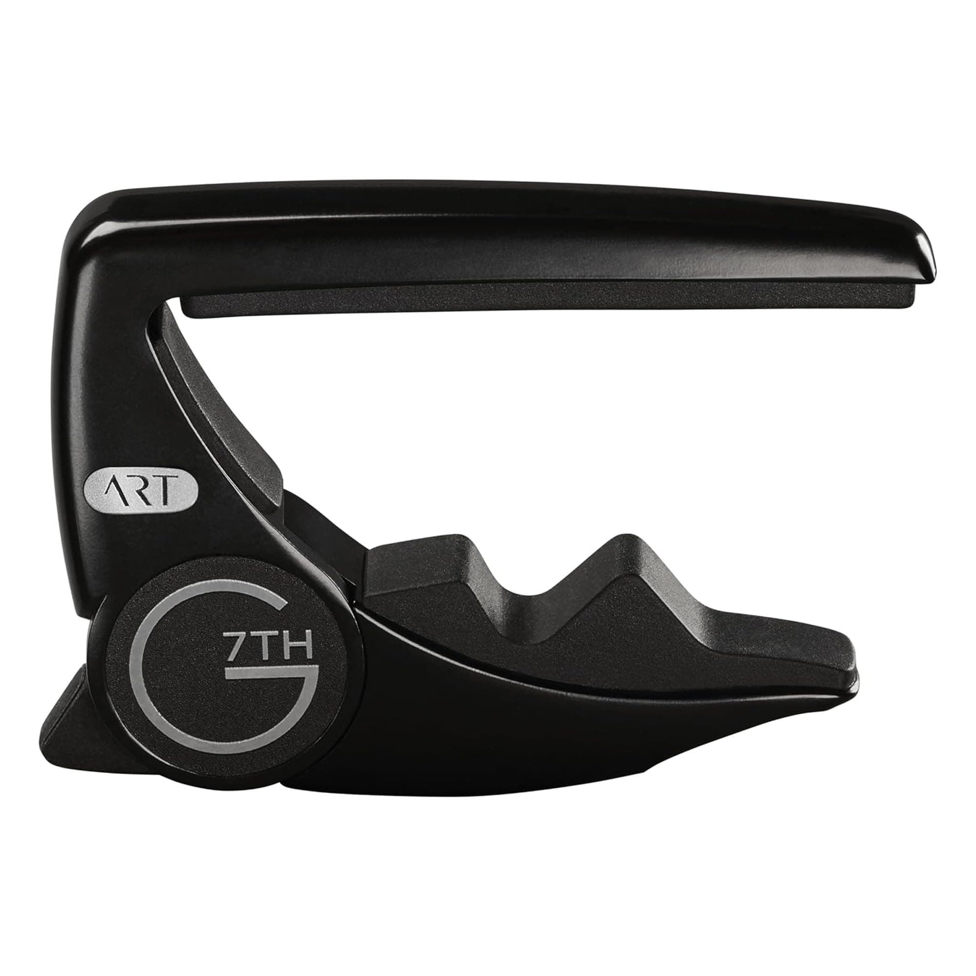 G7th Performance 3 Capo with ART (Steel String Satin Black), 63g/2.2oz. Low profile and non-intrusive
