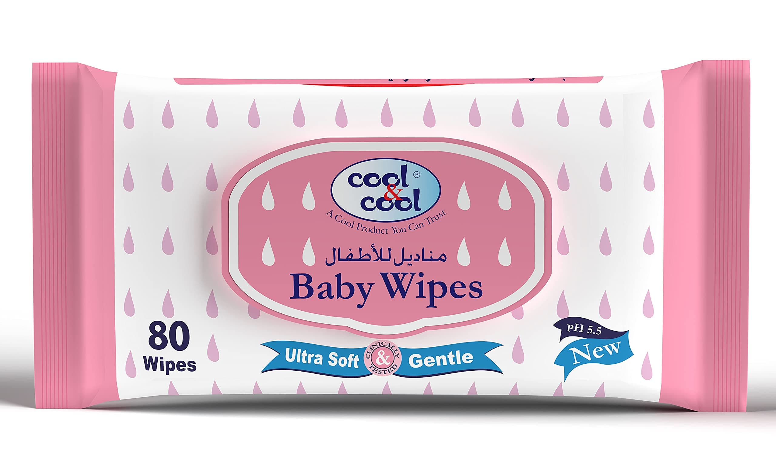 Cool and Cool Baby Wipes