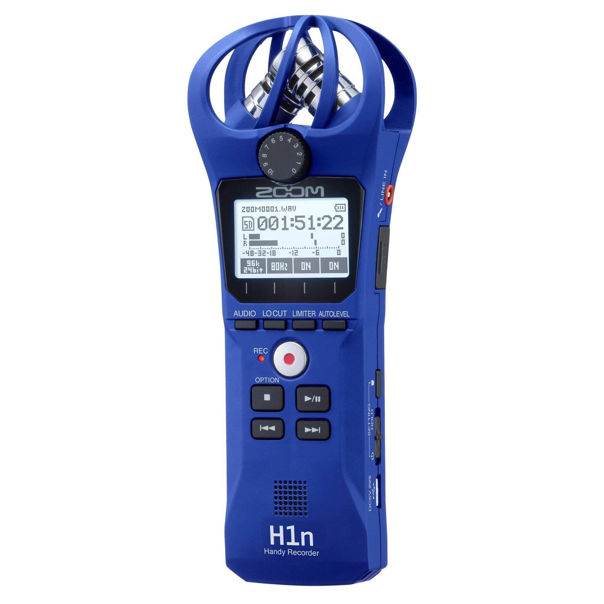 Zoom Handy Recorder (H1n) Blue