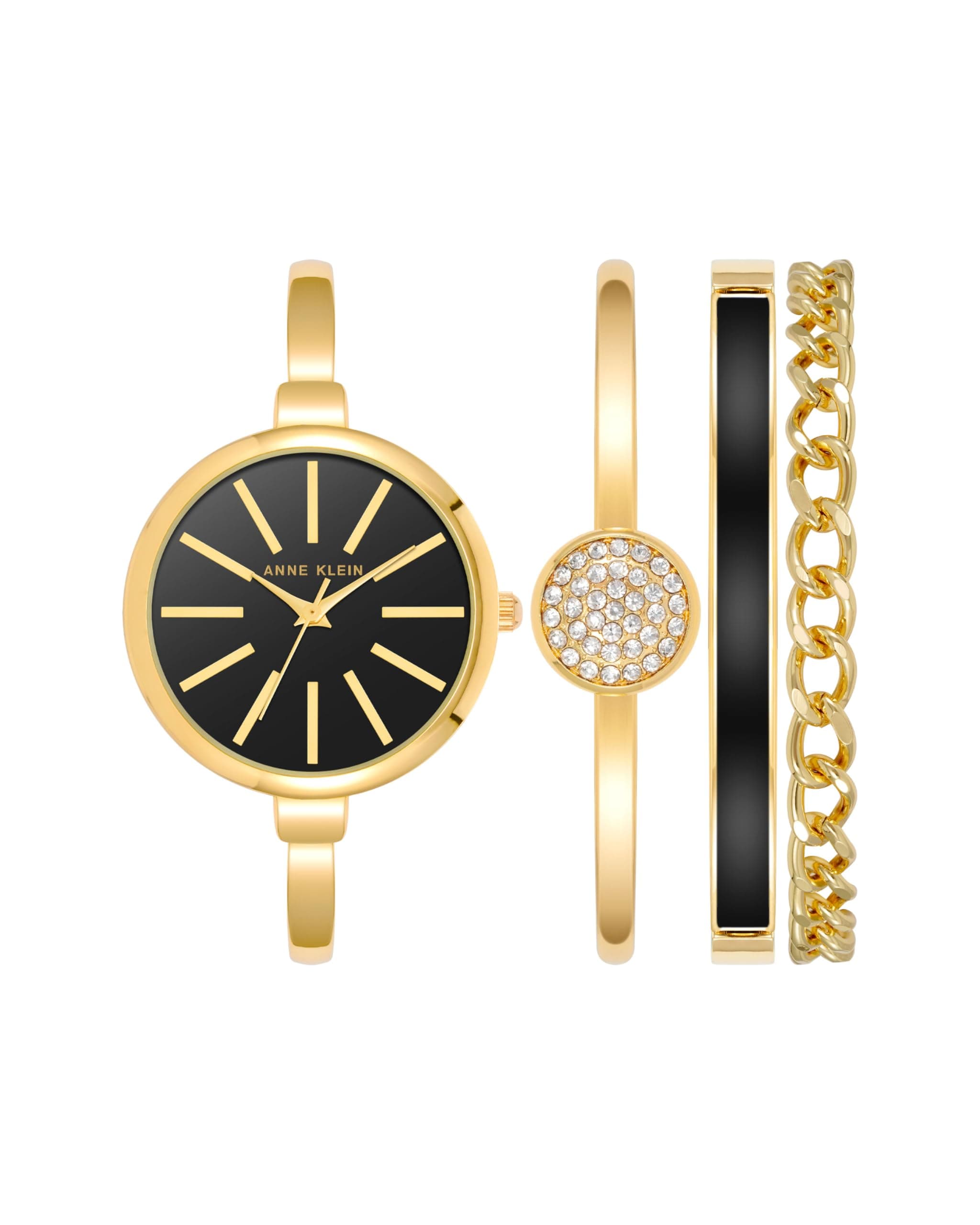 Women's Bangle Watch and Bracelet Set