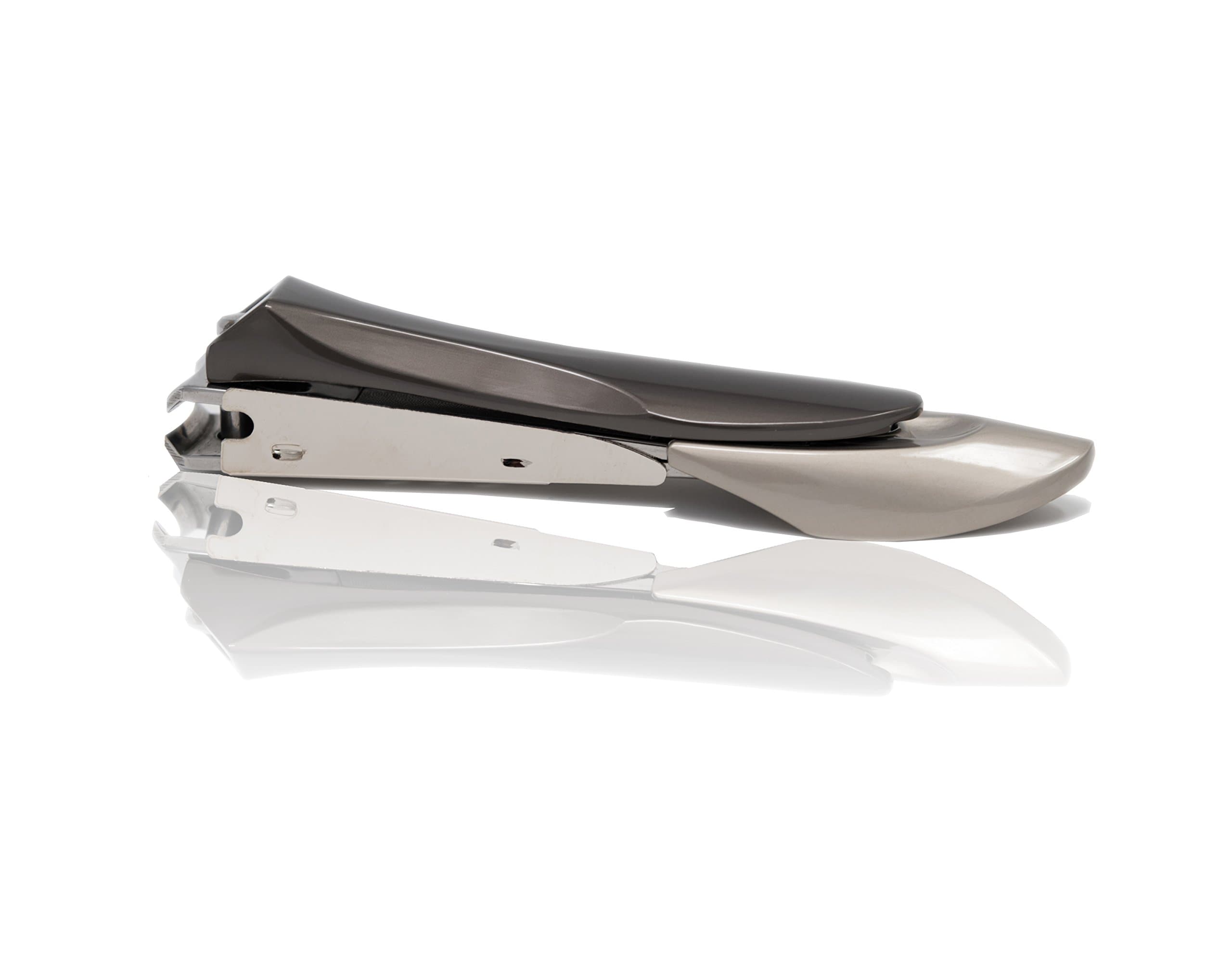 Silver Bullet Pro – Large High-Quality Stainless Steel Professional Grade Nail Clippers. For Fingernail and Toenail. Suitable for Men and Women. (Matte Alloy)