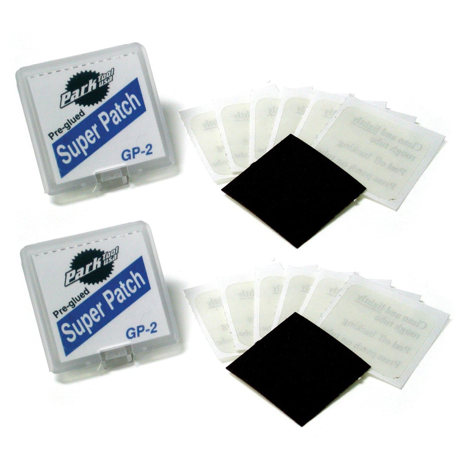 GP-2 Pre-Glued Super Patch Puncture Repair Kits (Pair)