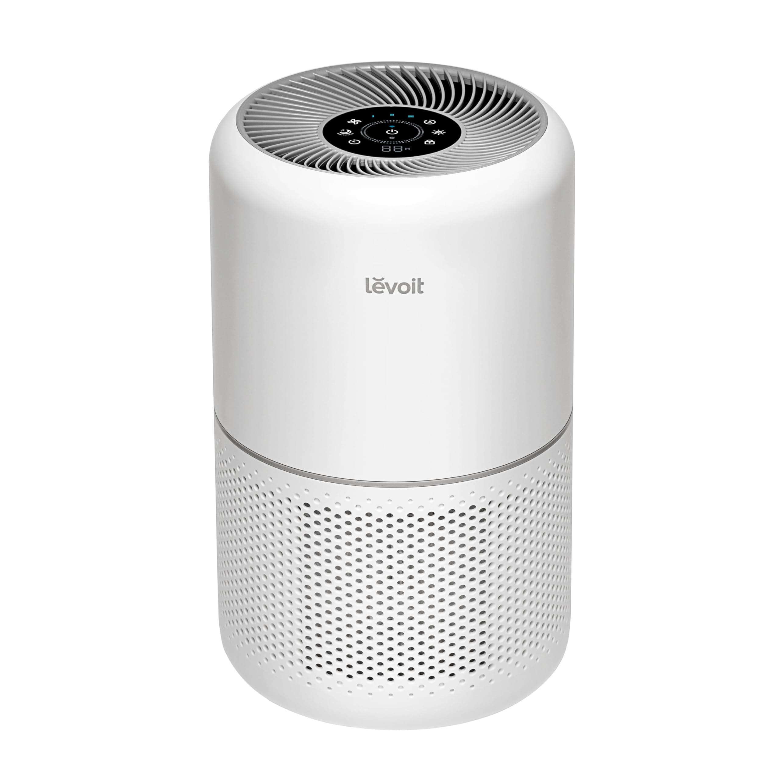 LEVOIT 300S Smart Air Purifier For Home, Hepa Filter Traps 99.97% Virus & Pm 0.1 Particles, 2 Years Warranty, Real Time Quality Indicator, App Control, Compatible With Alexa, White