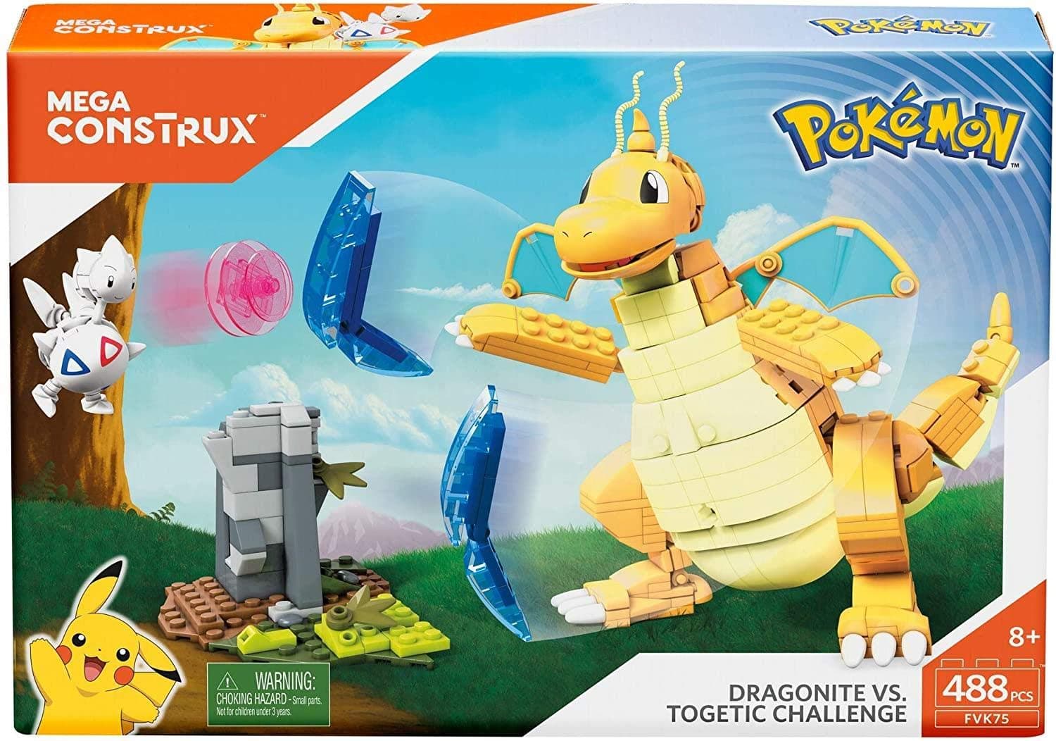Mega Construx Pokemon Dragonite vs. Togetic Challenge