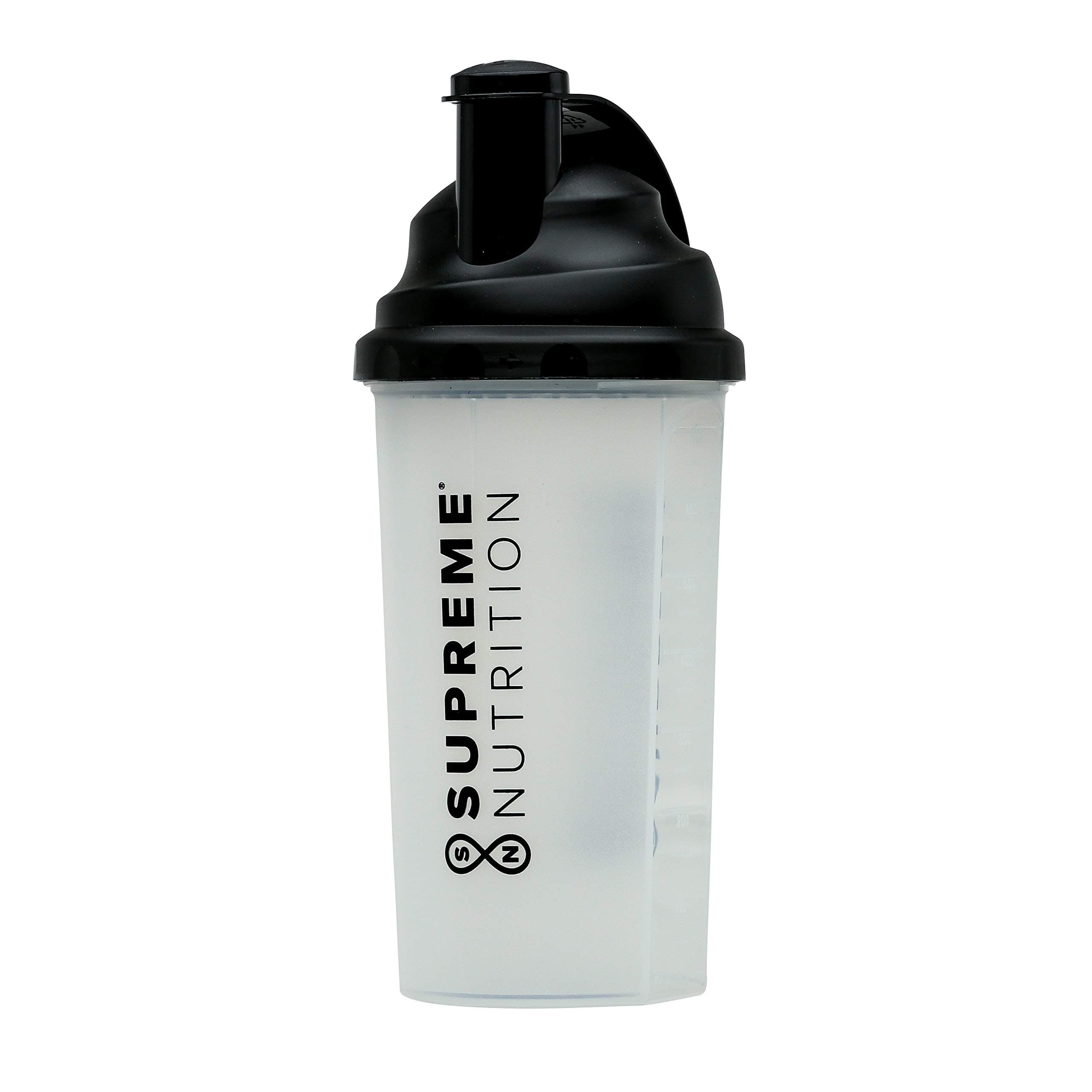 Supreme Nutrition Shaker (Transluscent Black)