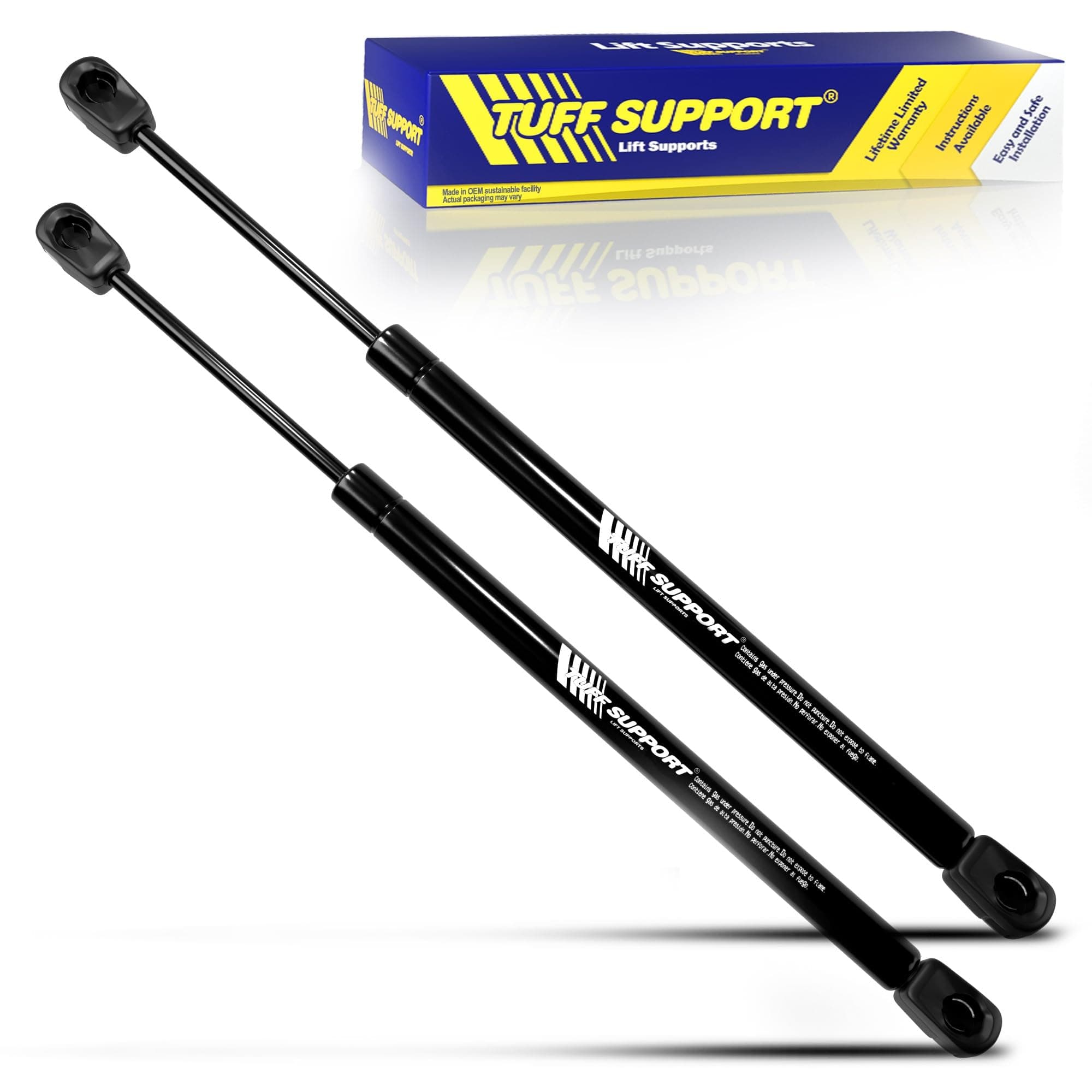 2 Pieces (Set) Hatch Lift Supports Replacement For: 1984 To 1989 Nissan And Datsun 300Zx (Excluding 2+2 Seater)