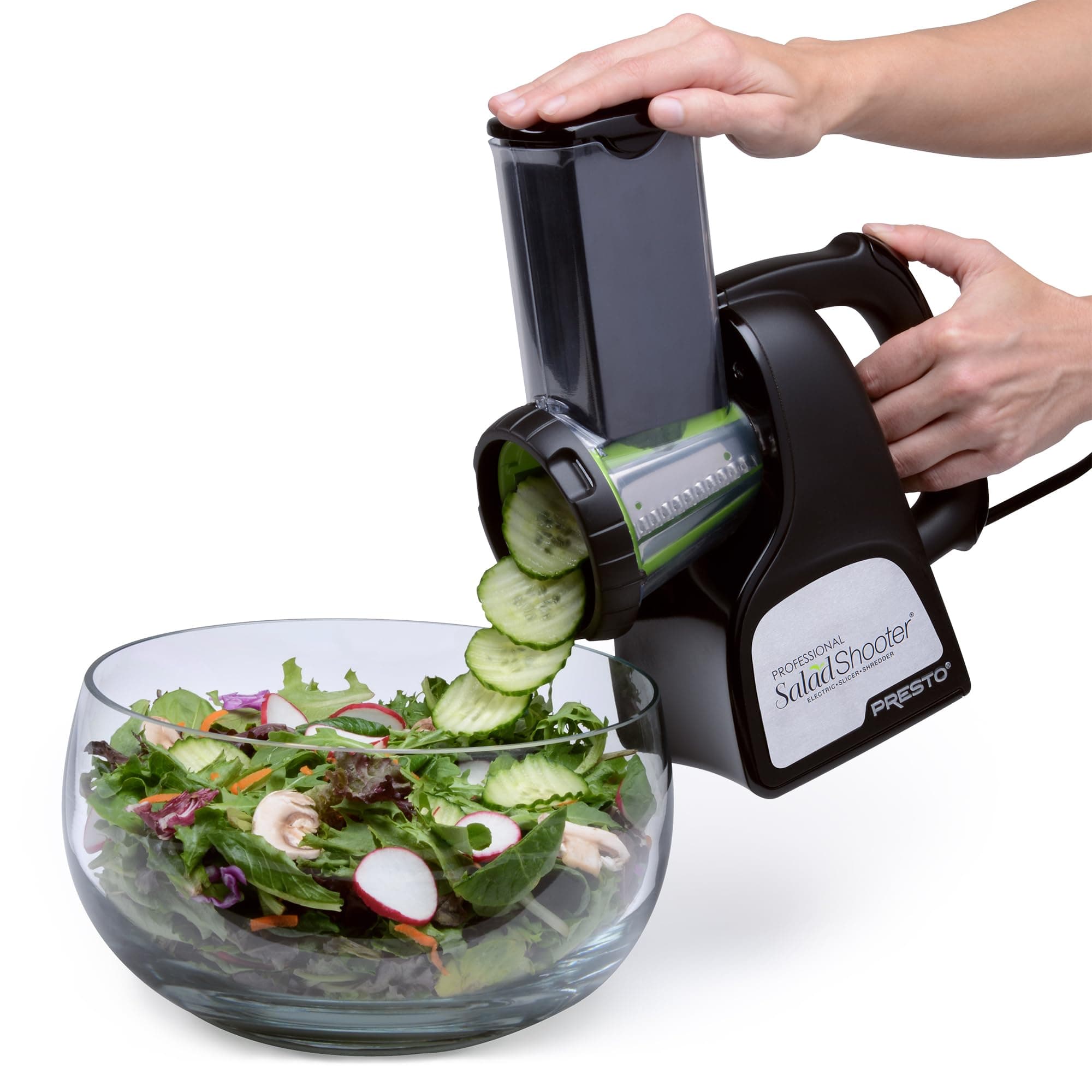 Presto Electric Slicer/shredder, White
