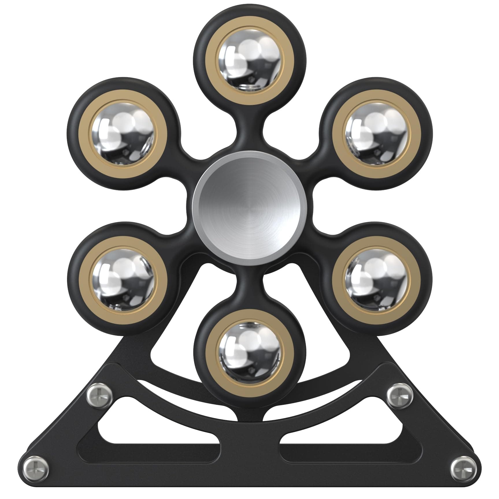 Desk Toys for Fidget Ferris-Wheel Spinner: 4mins Metal Cool-Gadgets Kinetic-EDC-Toy, Cool-Stuff for Kid Children Teen Adult, ADHD Tools Stress Relief Gift for Office Home School Men Woman Christmas